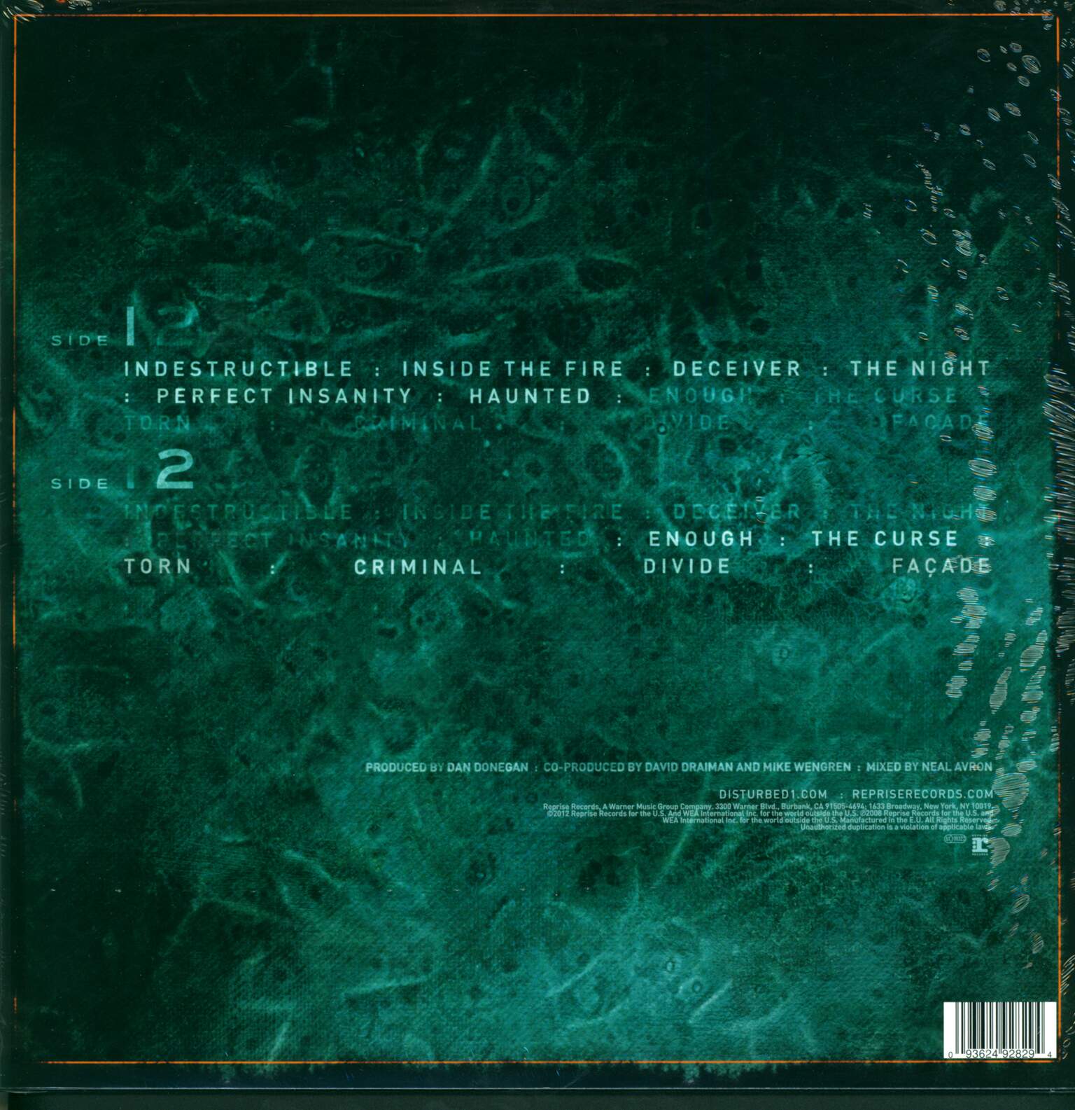 Disturbed: Indestructible, LP (Vinyl)