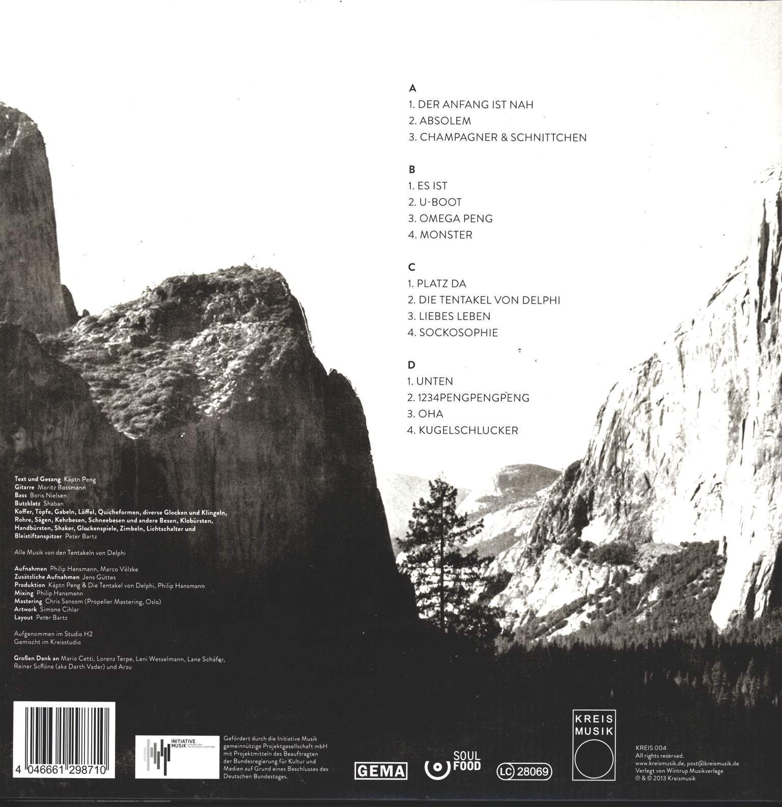 Käptn Peng & Die Tentakel von Delphi: Expedition Ins O, 2×LP (Vinyl)