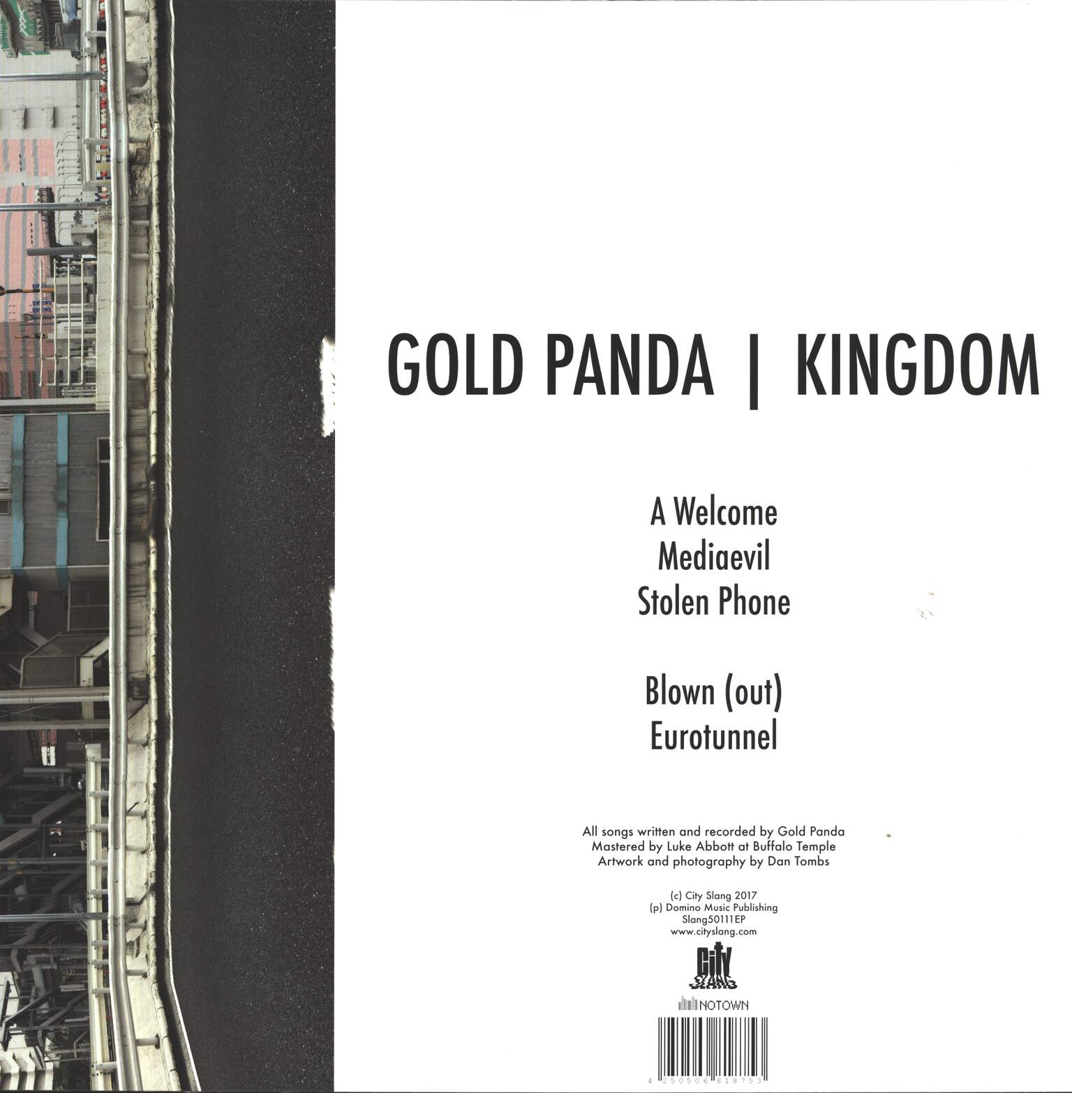 Gold Panda: Kingdom, 12" Maxi Single (Vinyl)
