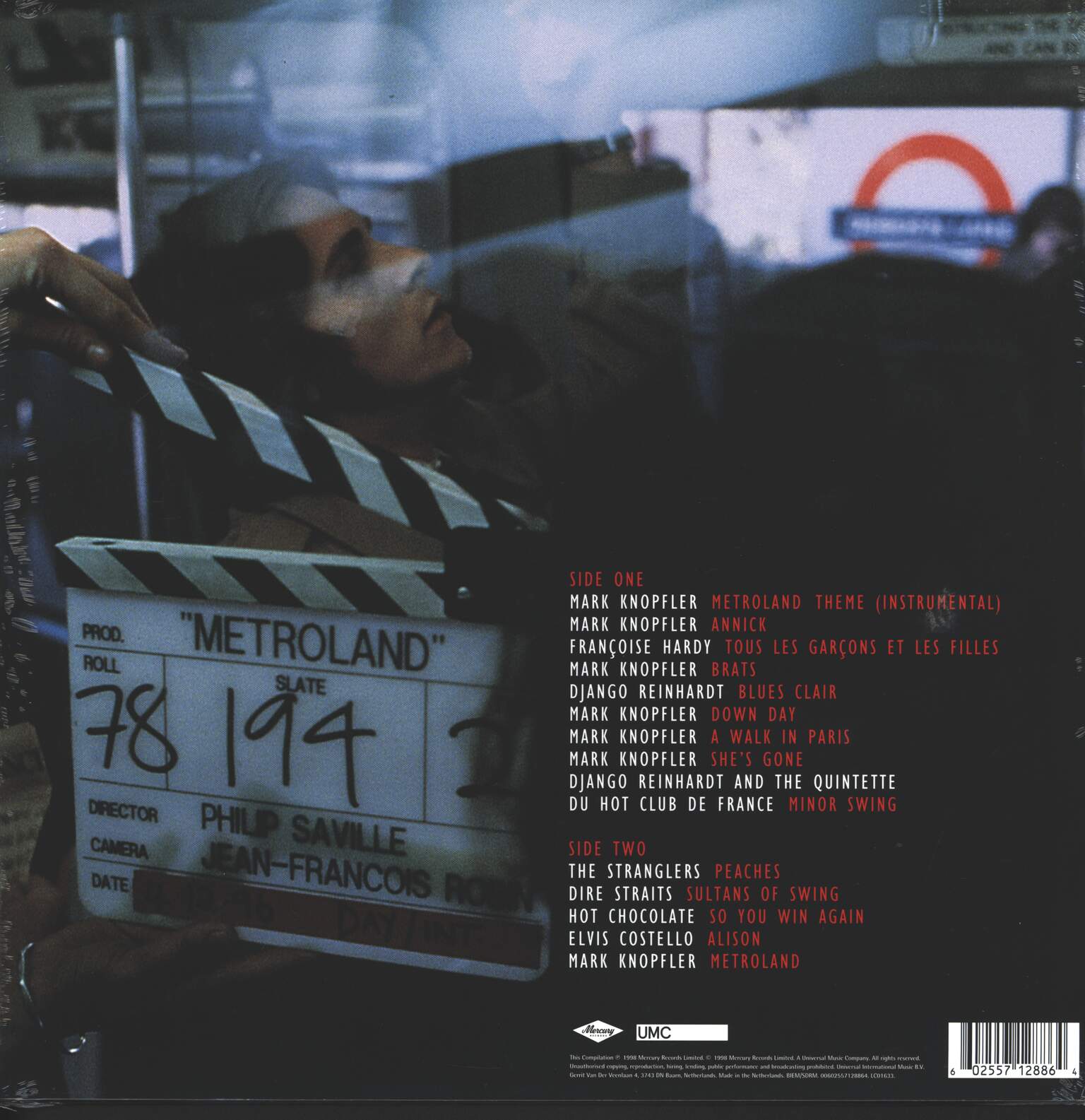 Mark Knopfler: Music And Songs From The Film Metroland, LP (Vinyl)