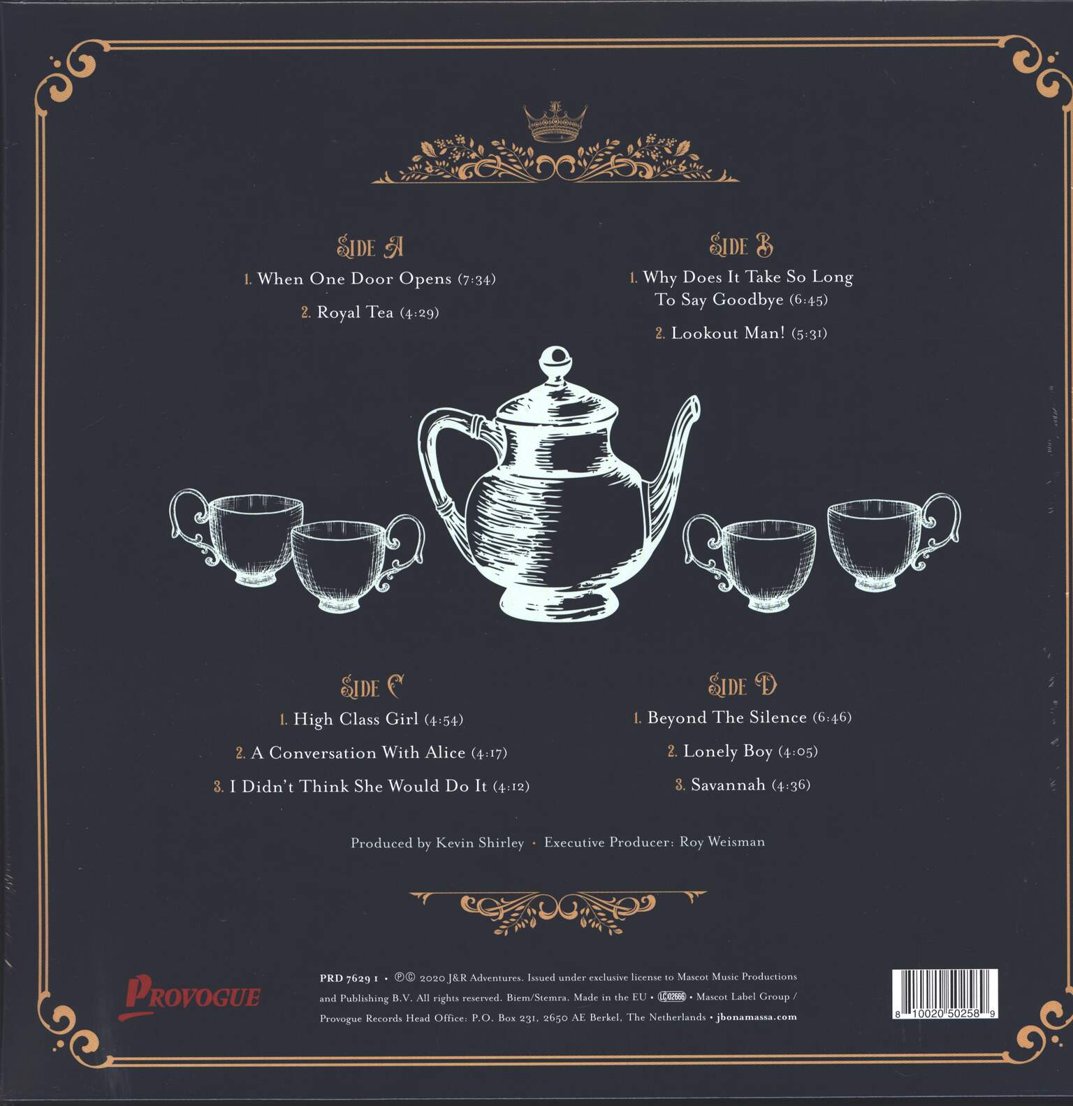 Joe Bonamassa: Royal Tea, 2×LP (Vinyl)