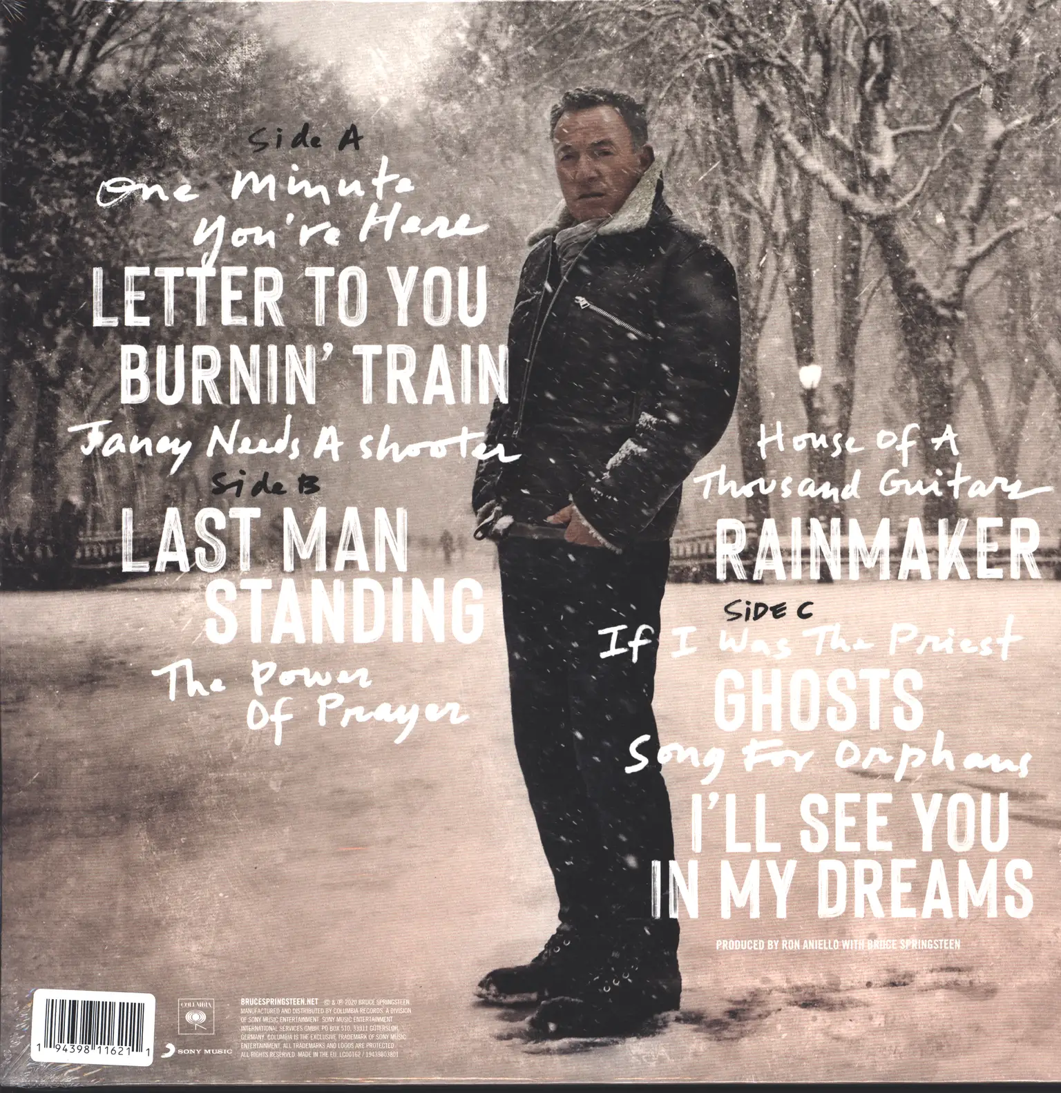 Bruce Springsteen: Letter To You, 2×LP (Vinyl)