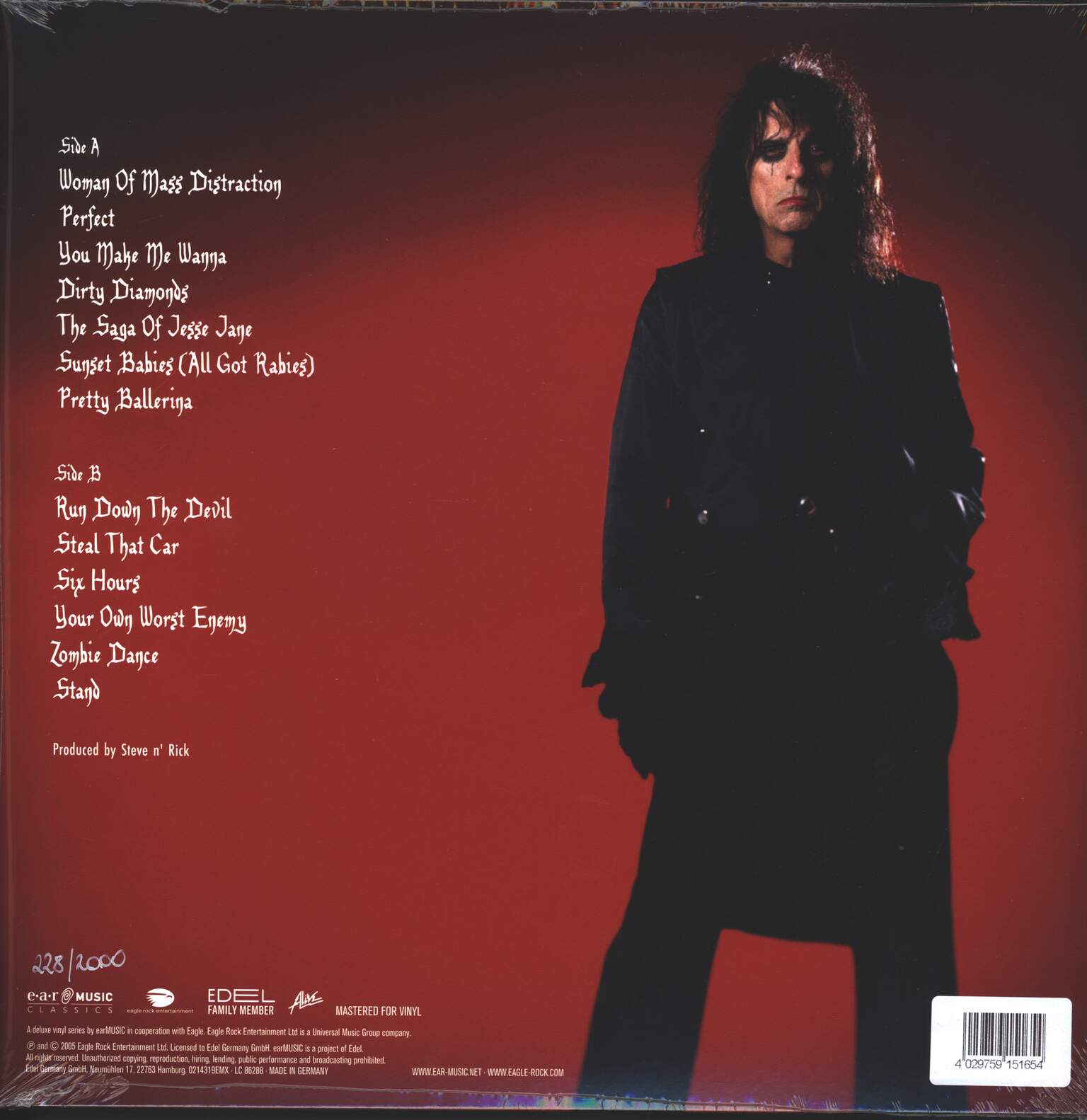 Alice Cooper: Dirty Diamonds, LP (Vinyl)
