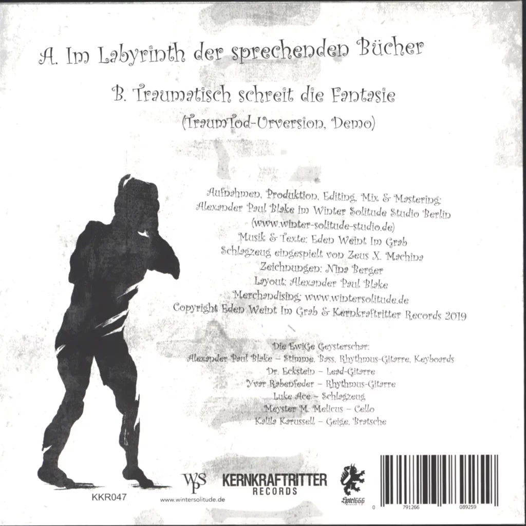 Eden Weint Im Grab: Im Labyrinth Der Sprechenden Bücher, 7" Single (Vinyl)