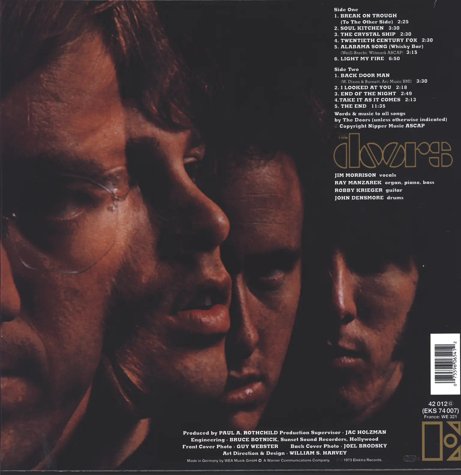 The Doors: The Doors, LP (Vinyl)
