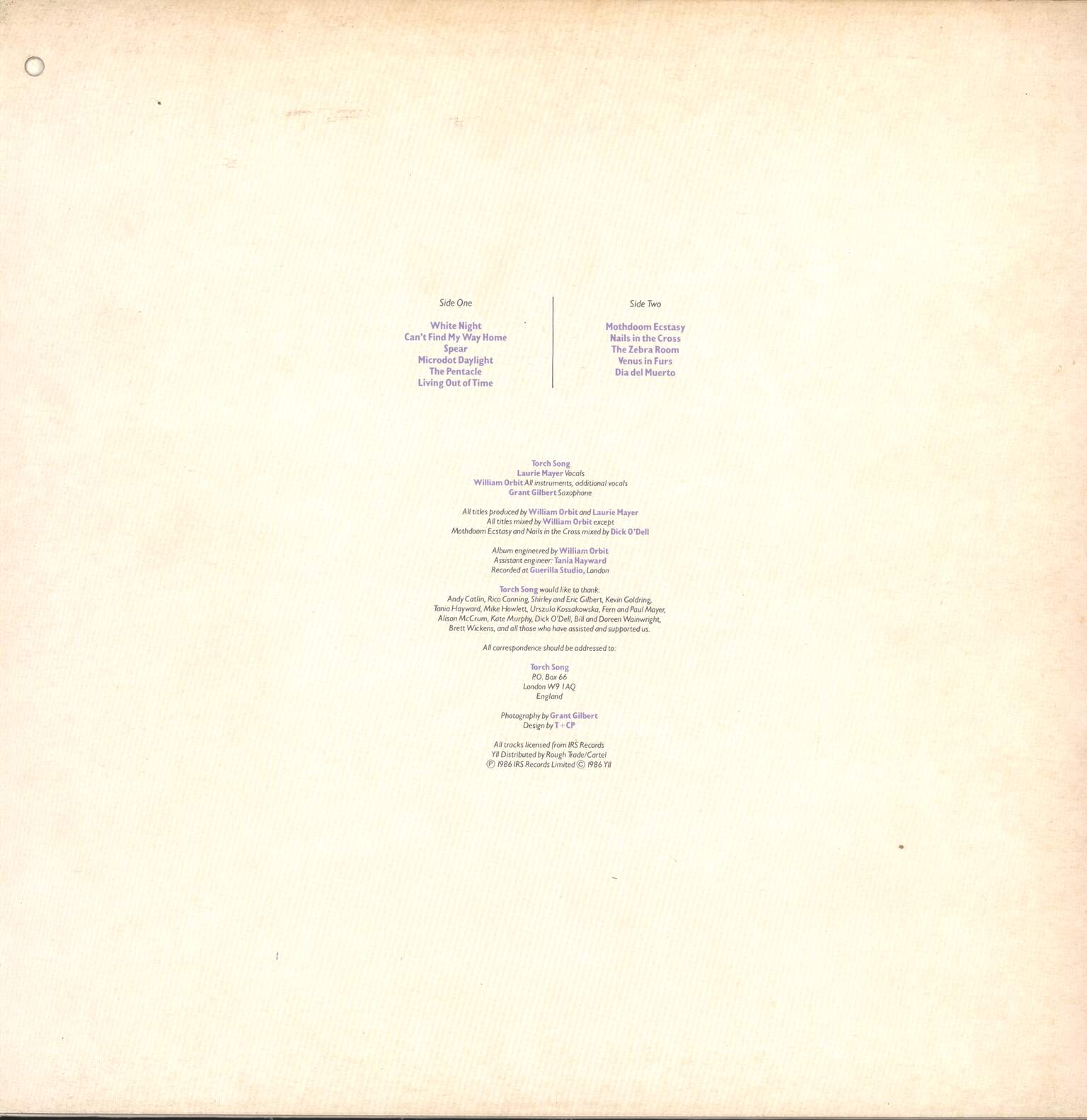 Torch Song: Ecstasy, LP (Vinyl)