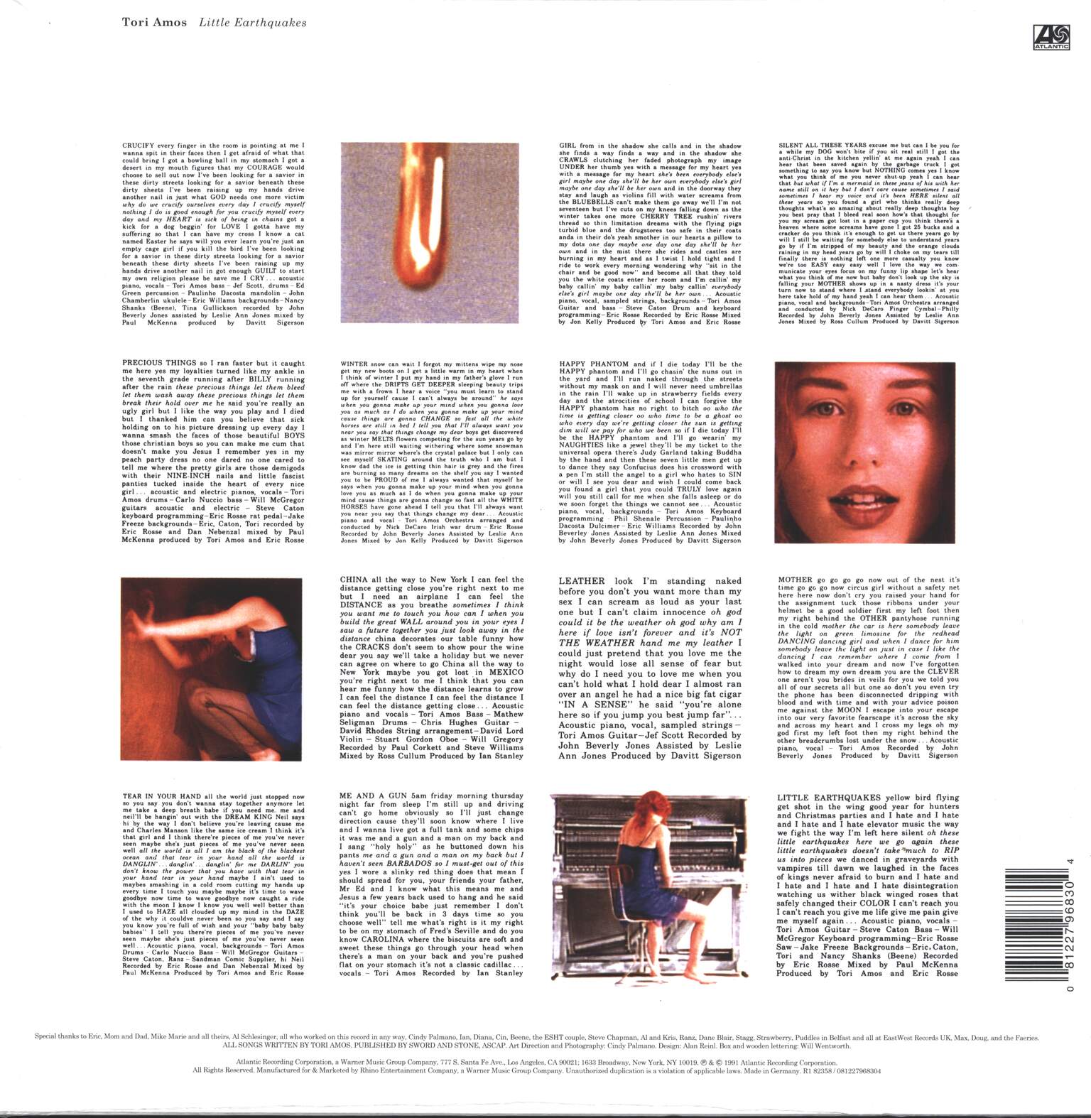 Tori Amos: Little Earthquakes, LP (Vinyl)