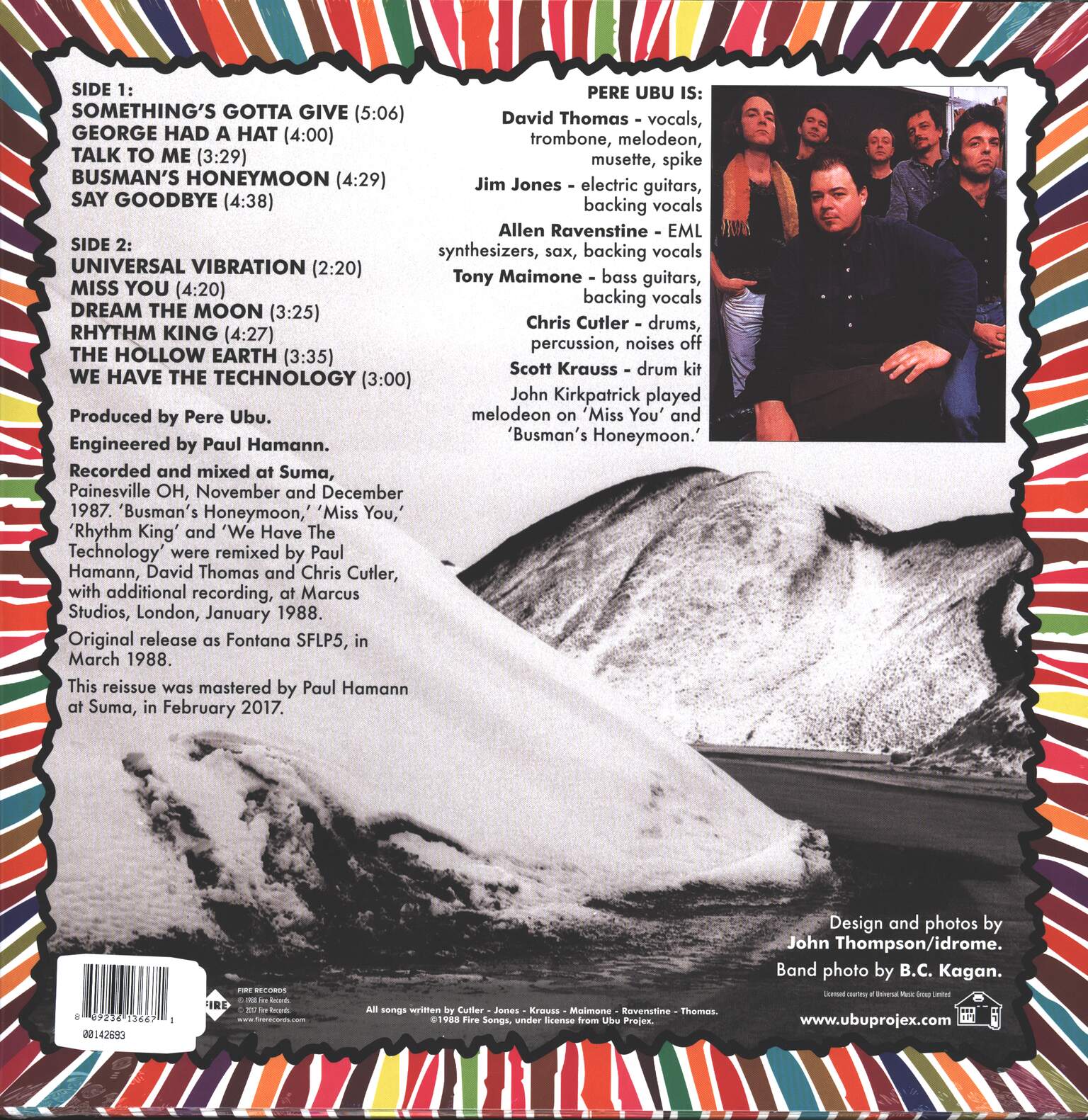 Pere Ubu: The Tenement Year, LP (Vinyl)