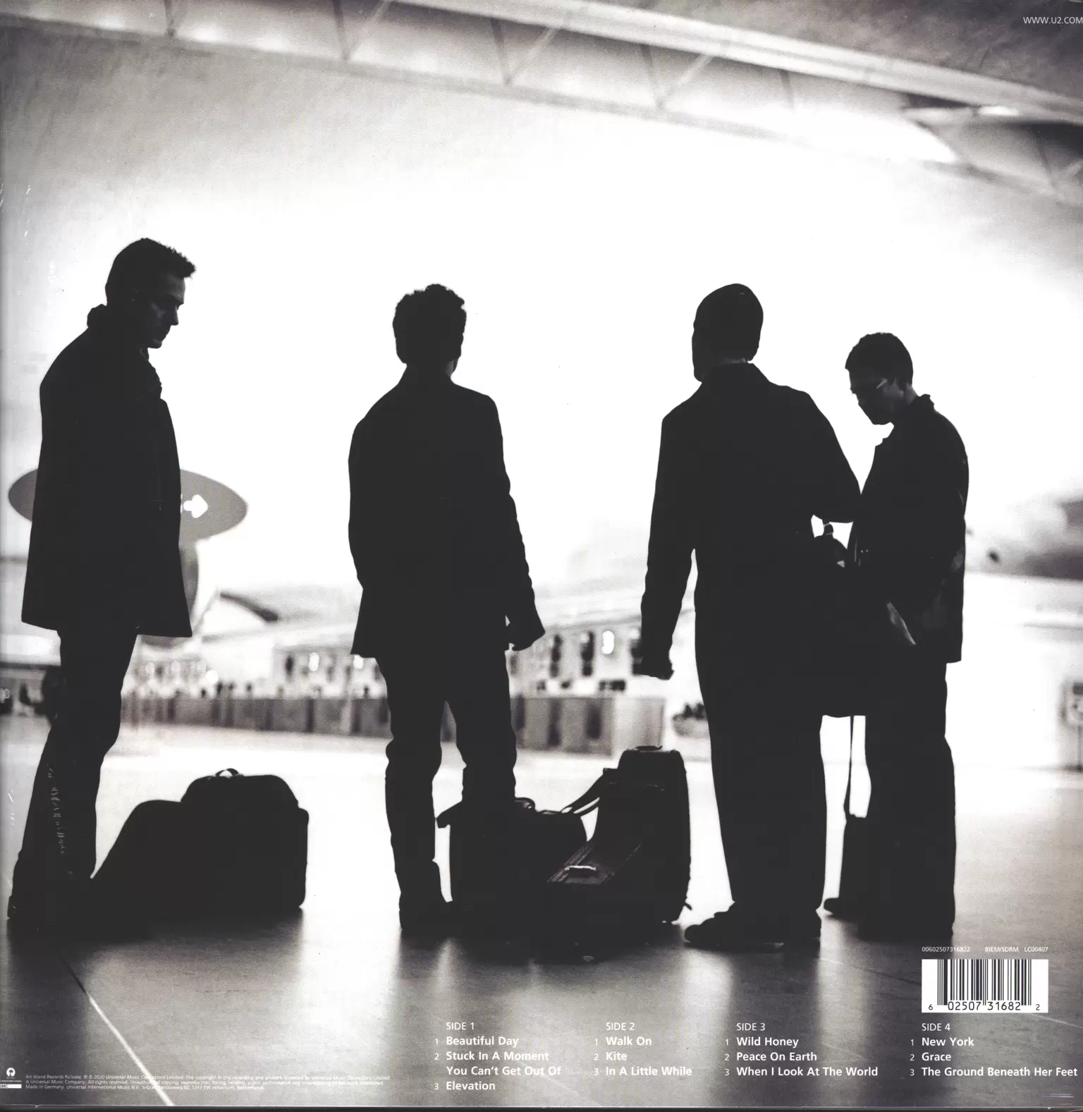 U2: All That You Can't Leave Behind, 2×LP (Vinyl)