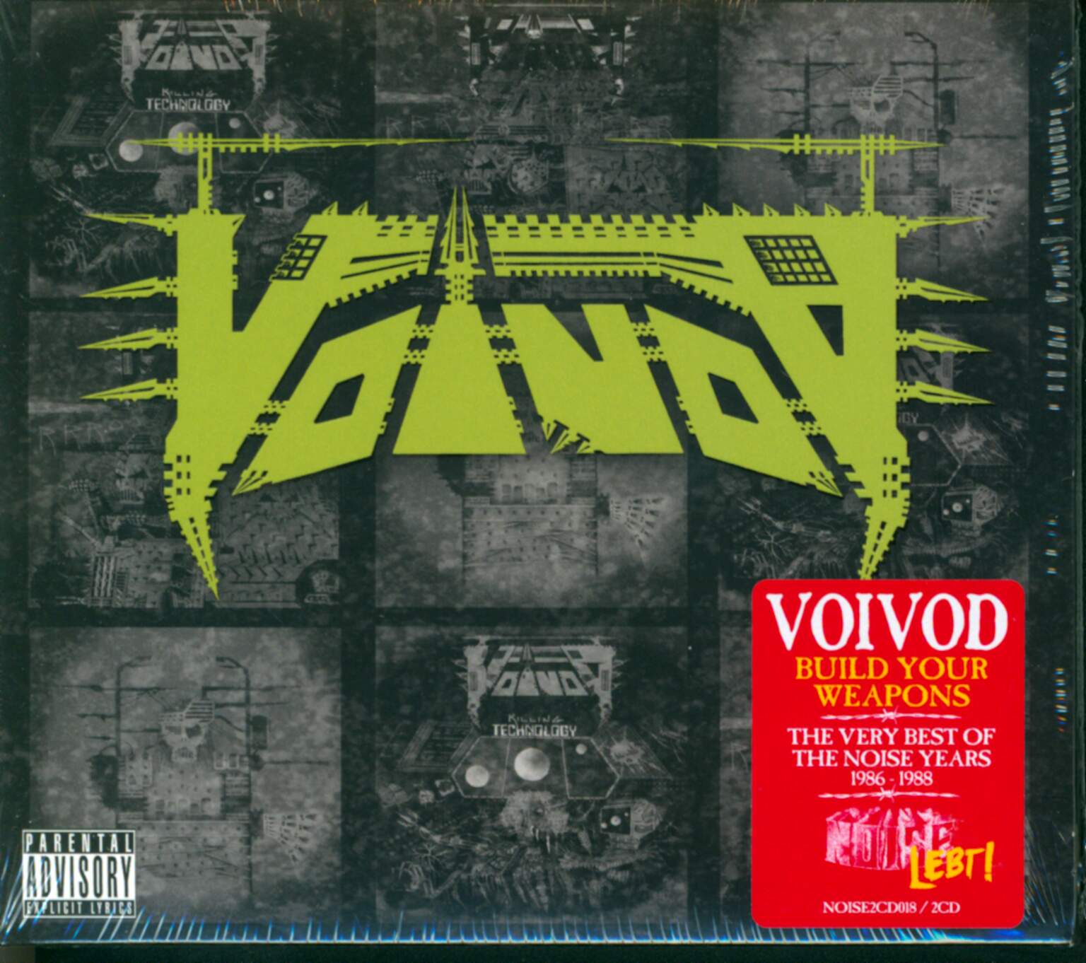 Voivod: Build Your Weapons The Very Best Of The Noise Years 1986-1988, 2×CD