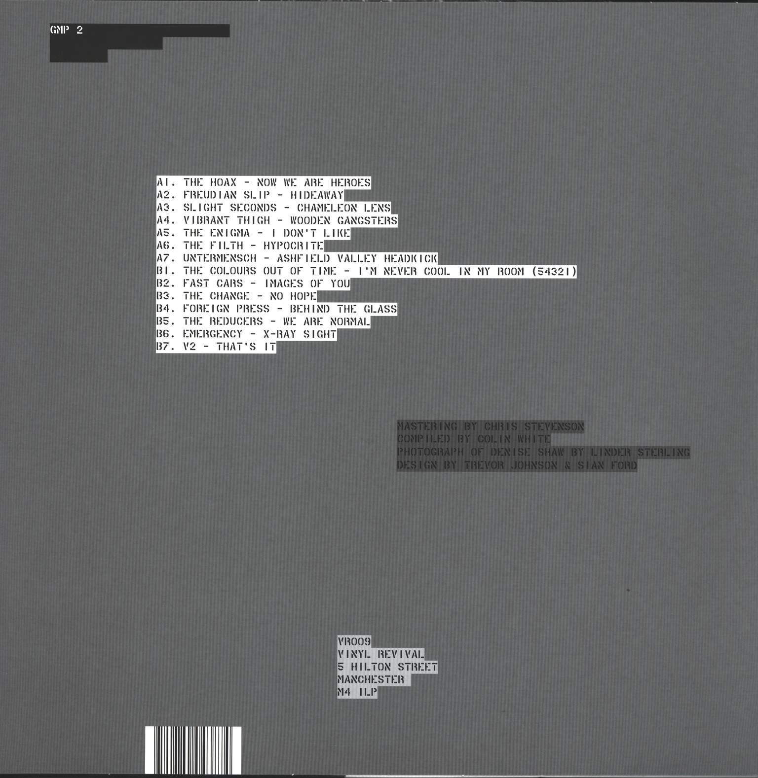 Various: Greater Manchester Punk Two Now We Are Heroes 1978 - 82, LP (Vinyl)