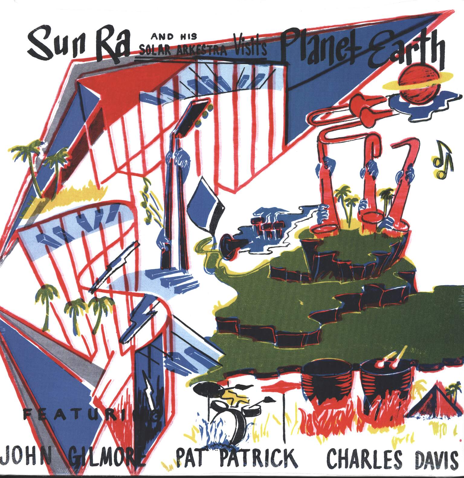 The Sun Ra Arkestra: Visits Planet Earth, LP (Vinyl)