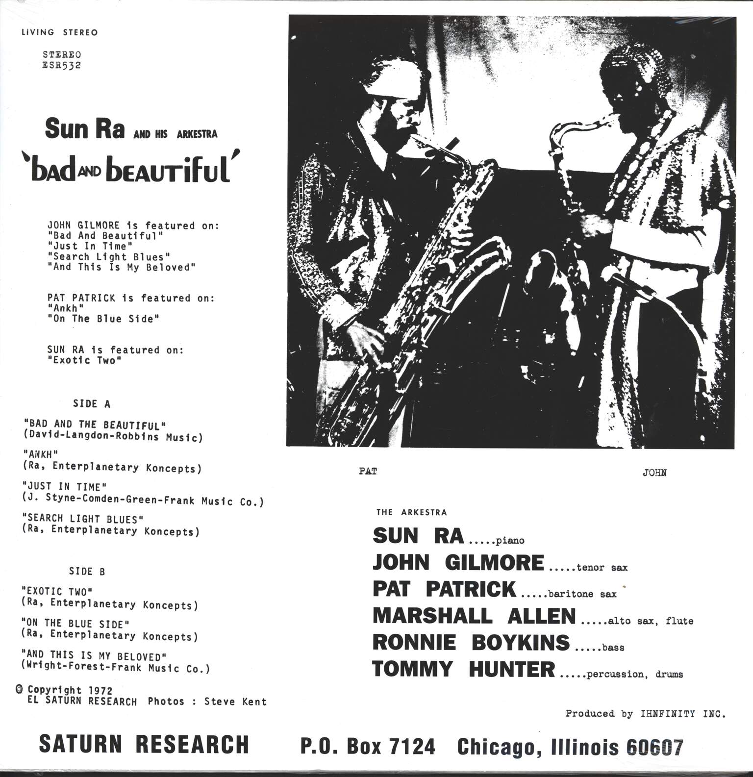 The Sun Ra Arkestra: Bad And Beautiful, LP (Vinyl)