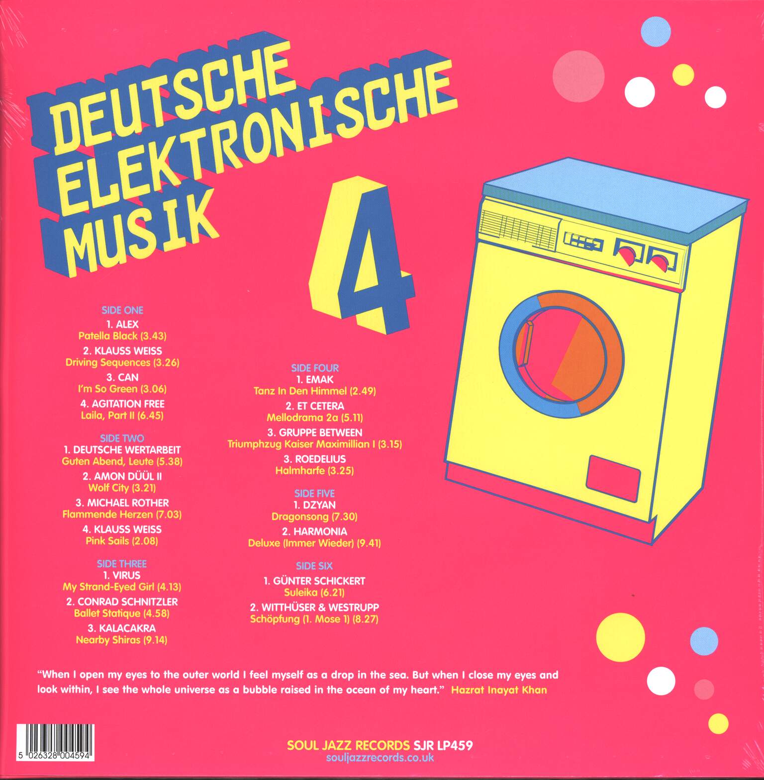 Various: Deutsche Elektronische Musik 4 (Experimental German Rock and Electronic Music 1971-83), 3×LP (Vinyl)