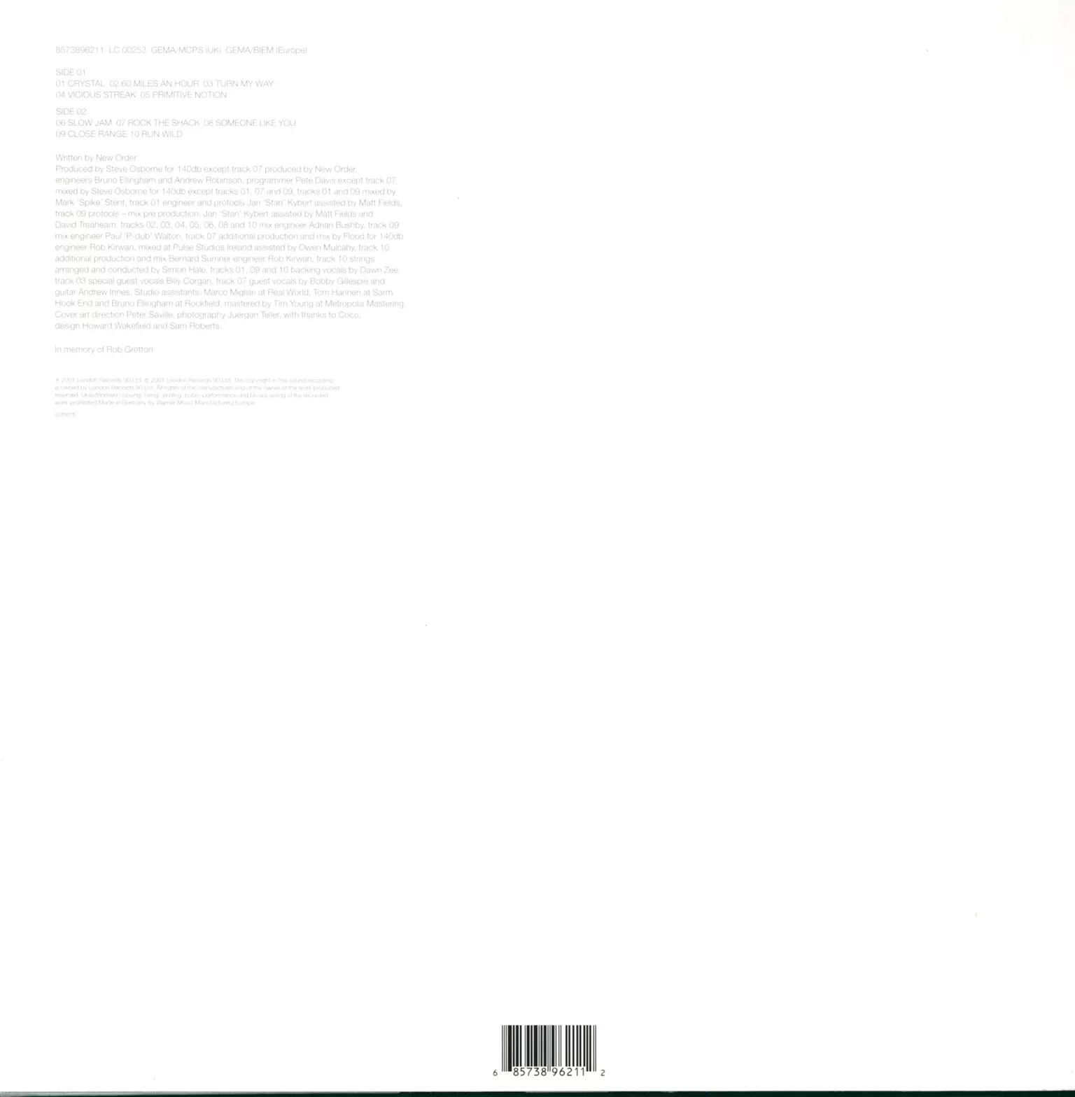 New Order: Get Ready, LP (Vinyl)