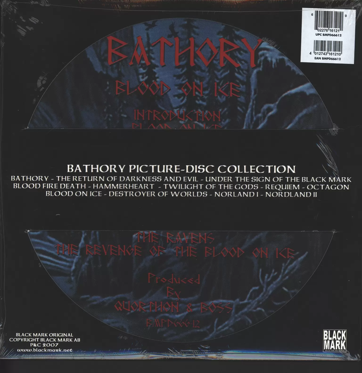 Bathory: Blood On Ice, LP (Vinyl)