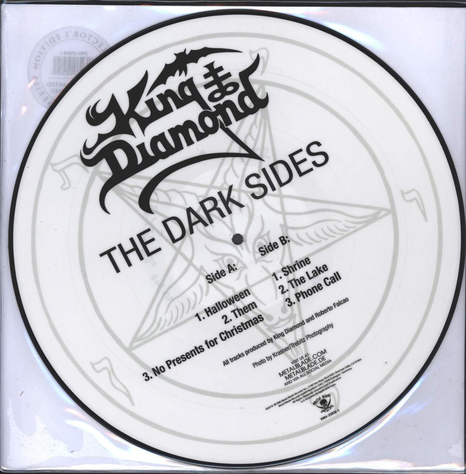 King Diamond: The Dark Sides, 12" Maxi Single (Vinyl)