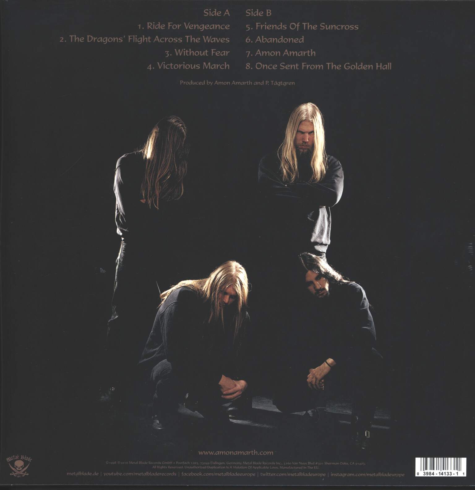 Amon Amarth: Once Sent From The Golden Hall, LP (Vinyl)