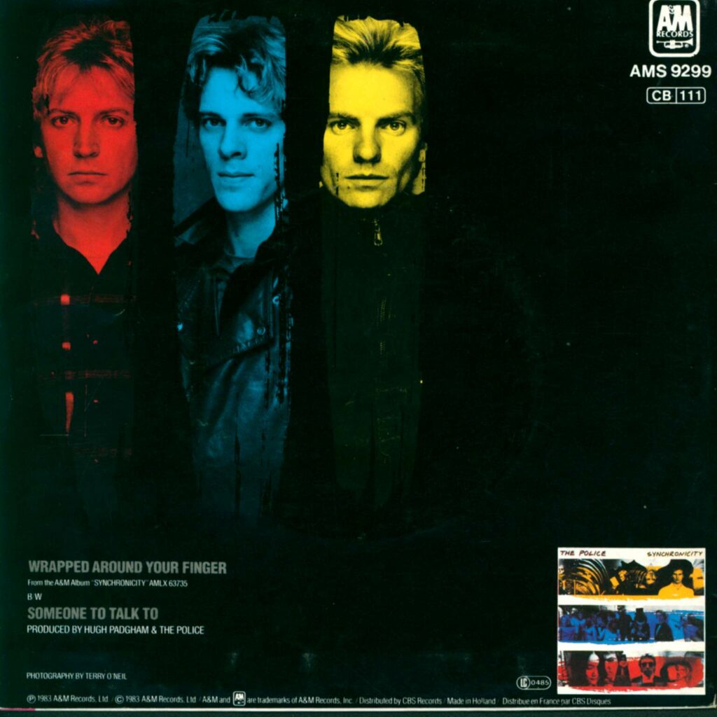 The Police: Wrapped Around Your Finger, 7" Single (Vinyl)
