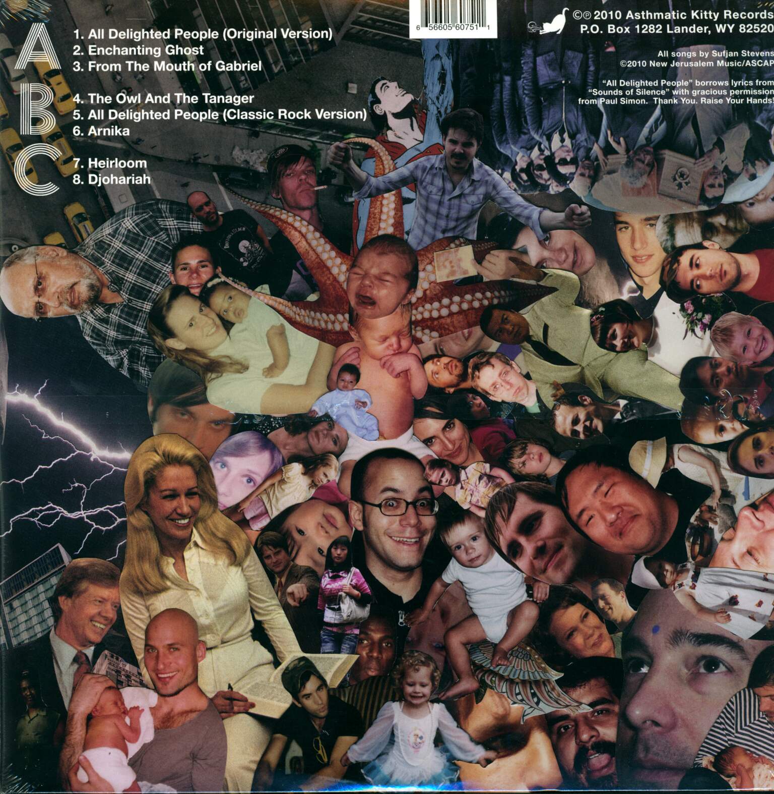 Sufjan Stevens: All Delighted People EP, 2×12" Maxi Single (Vinyl)