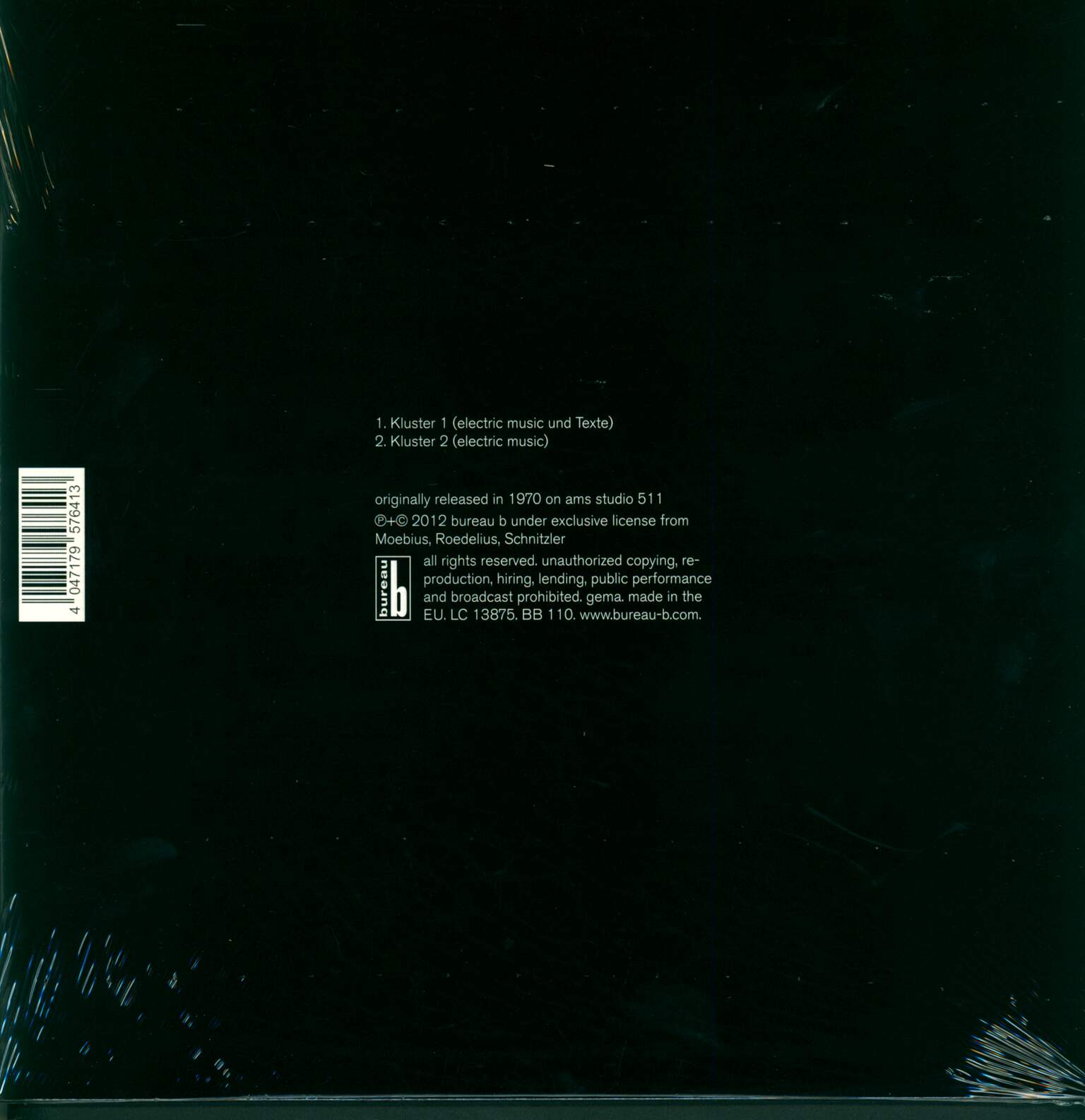 Kluster: Klopfzeichen, LP (Vinyl)