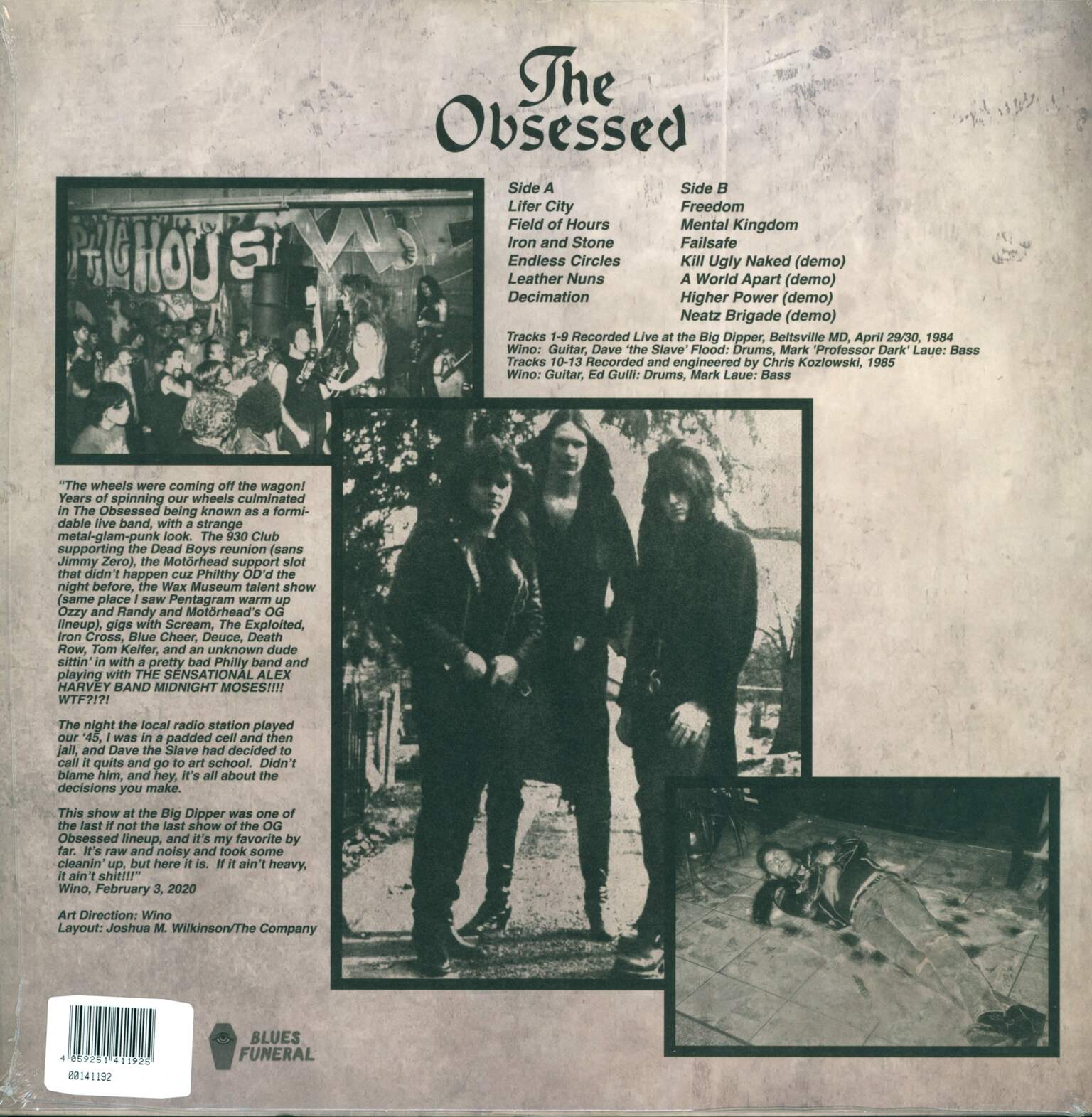 The Obsessed: Live At Big Dipper, LP (Vinyl)