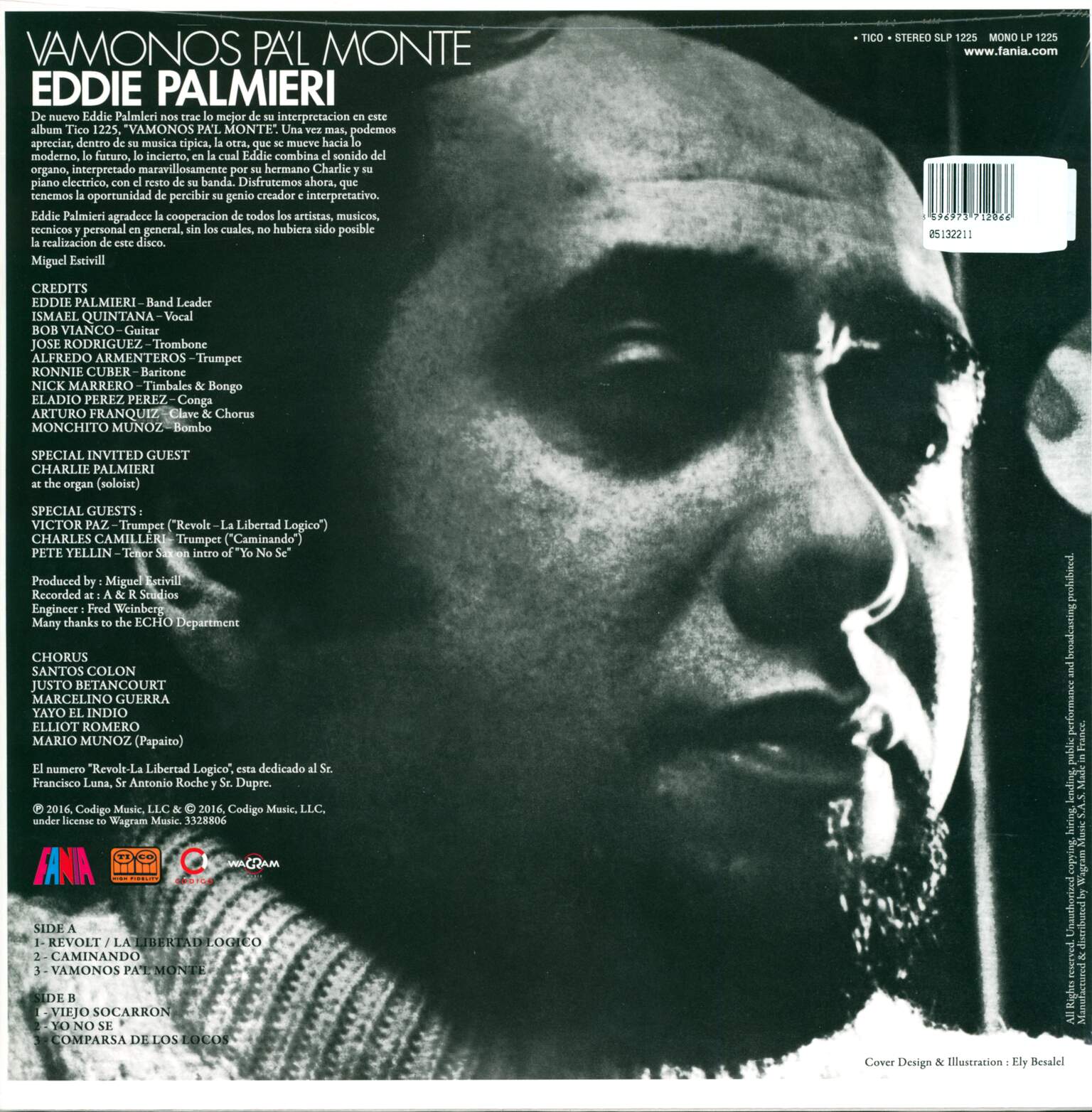 Eddie Palmieri: Vamonos Pa'l Monte, LP (Vinyl)