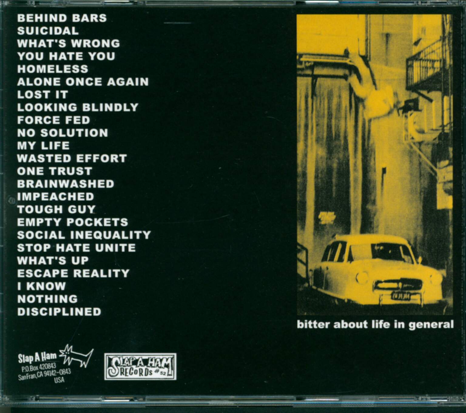 Lack Of Interest: Trapped Inside, CD