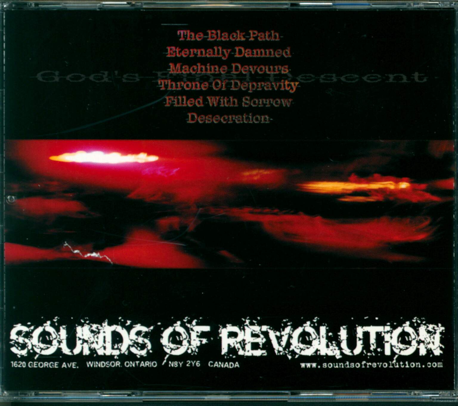 A Death For Every Sin: God's Final Descent, Mini CD