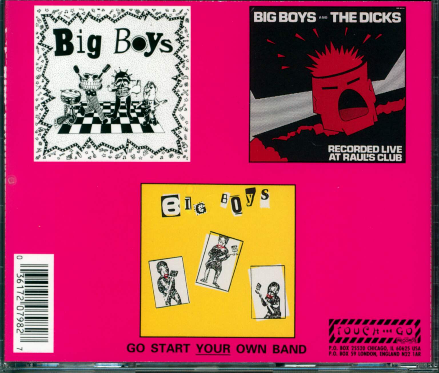 Big Boys: The Skinny Elvis, CD