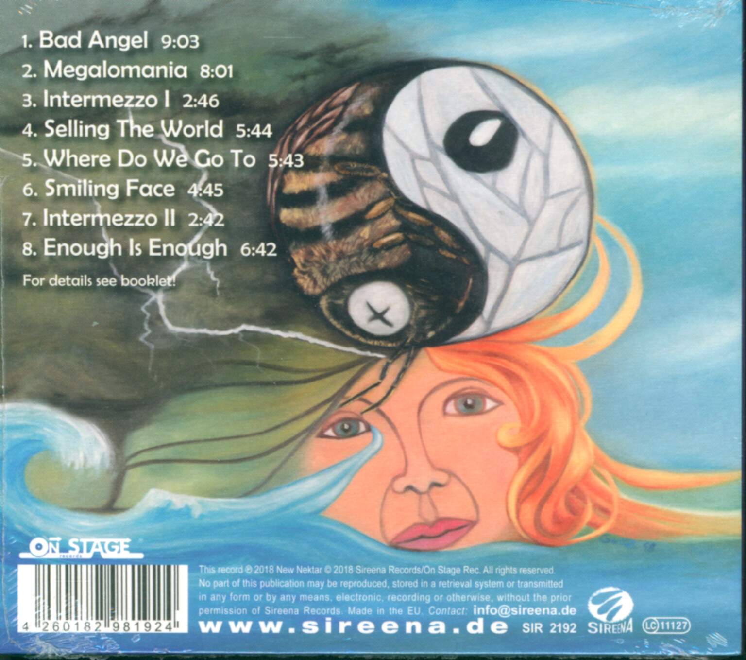 New Nektar: Megalomania, CD