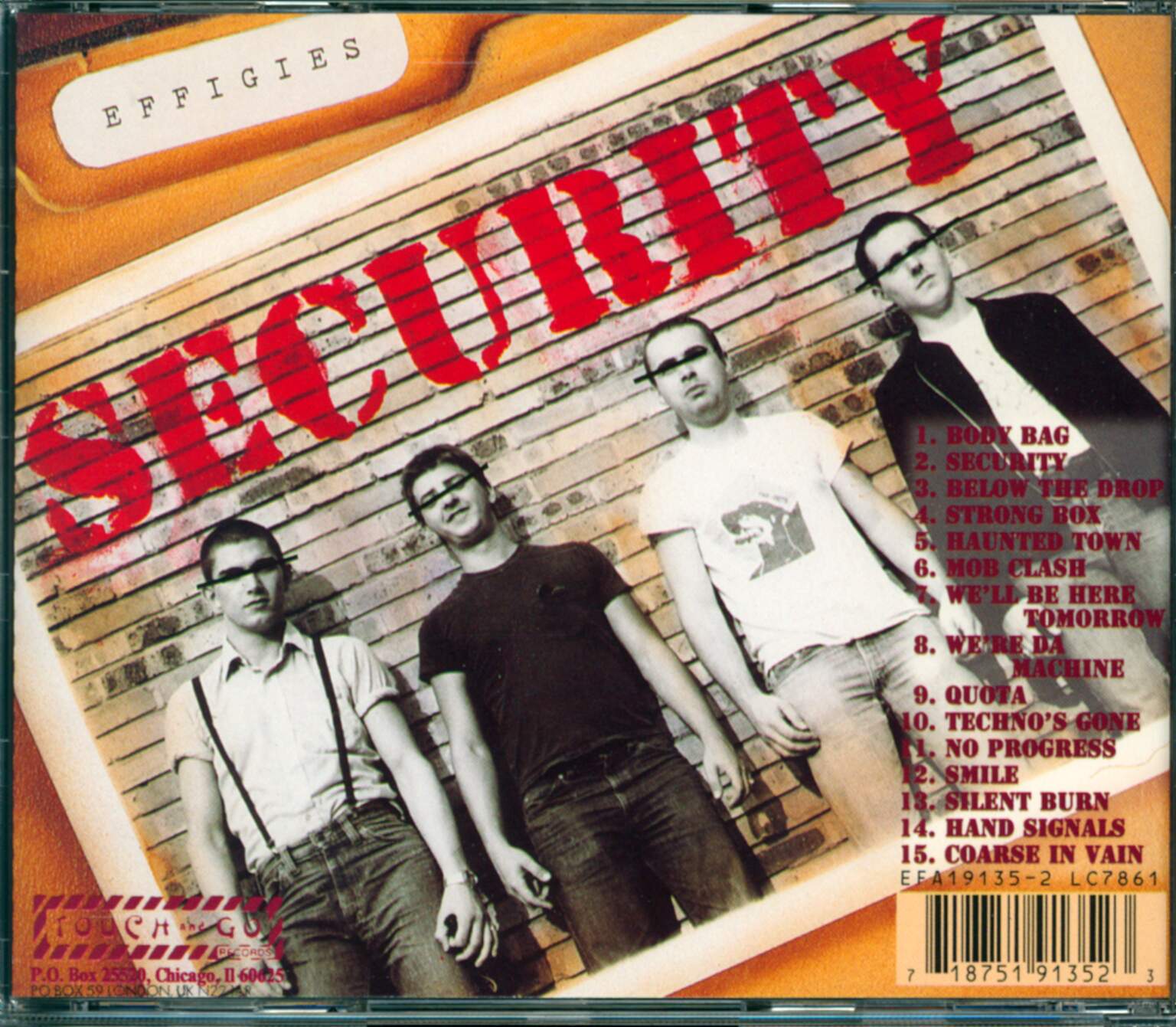 The Effigies: Remains Nonviewable, CD