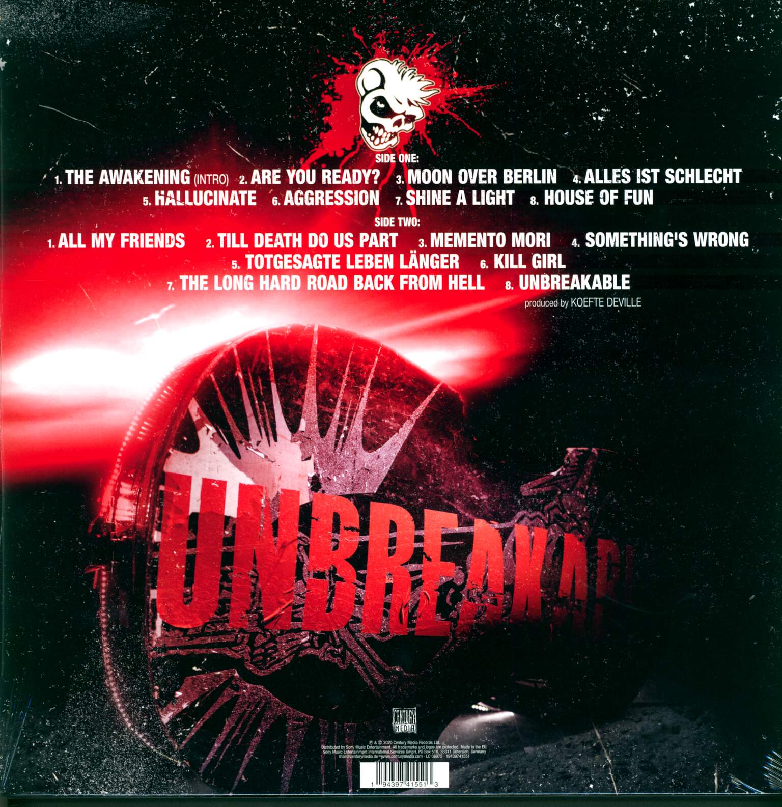 Mad Sin: Unbreakable, LP (Vinyl)