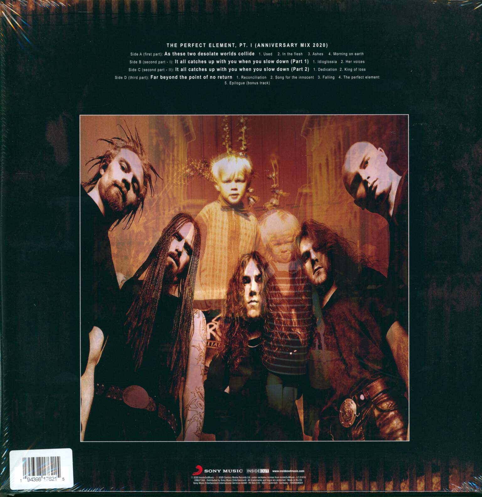 Pain Of Salvation: The Perfect Element, Pt. I (Anniversary Mix 2020), 2×LP (Vinyl)