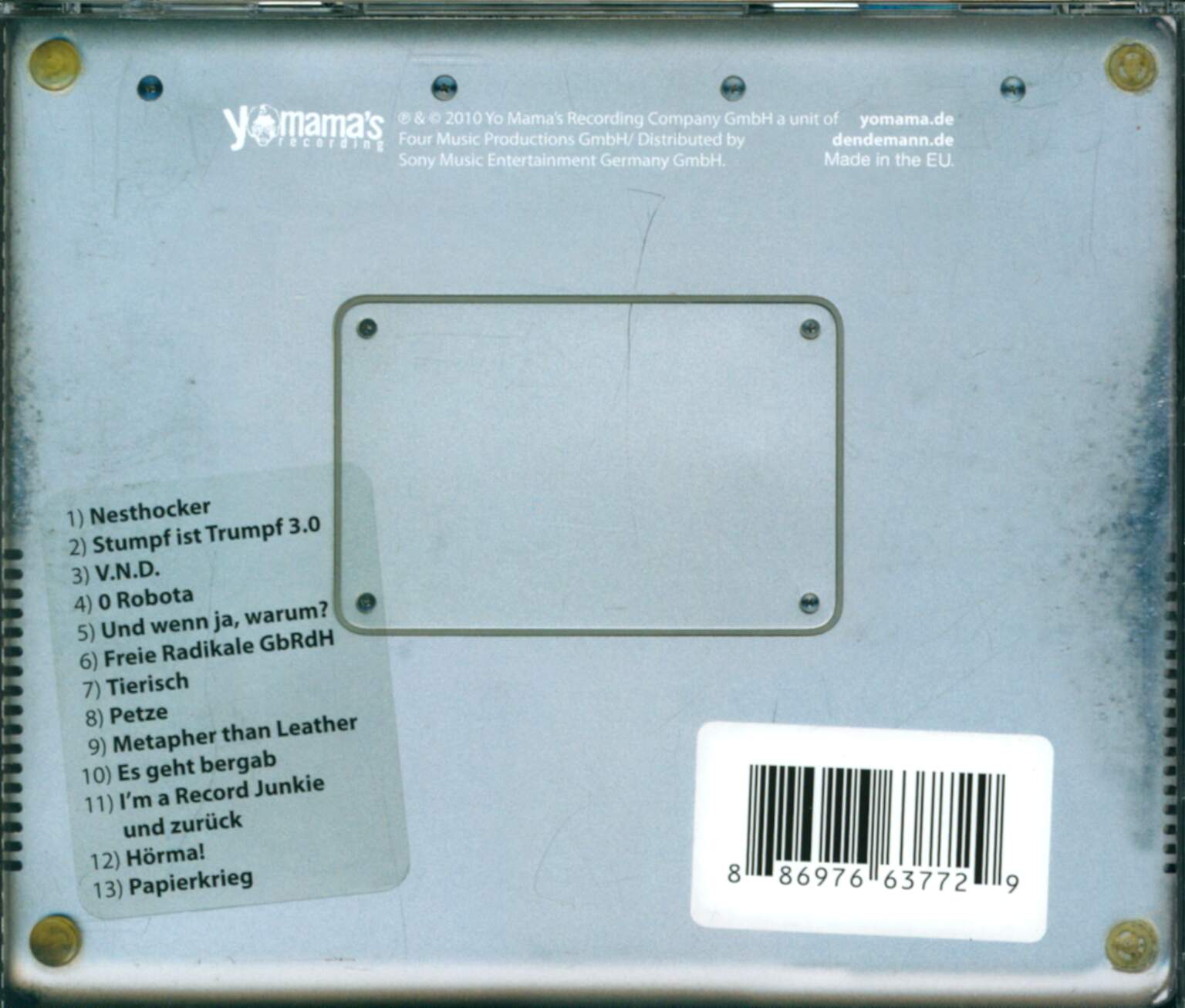 Dendemann: Vom Vintage Verweht, CD