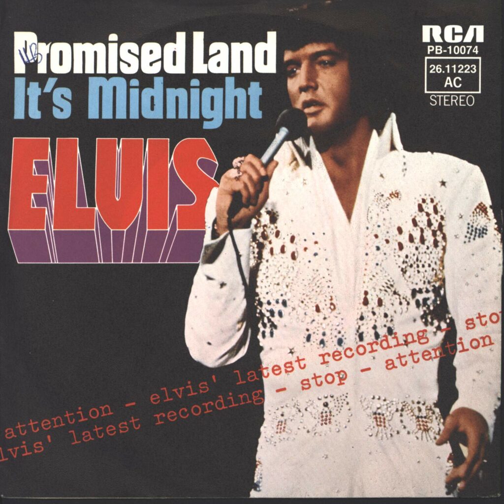 Elvis Presley: Promised Land / It's Midnight, 7" Single (Vinyl)
