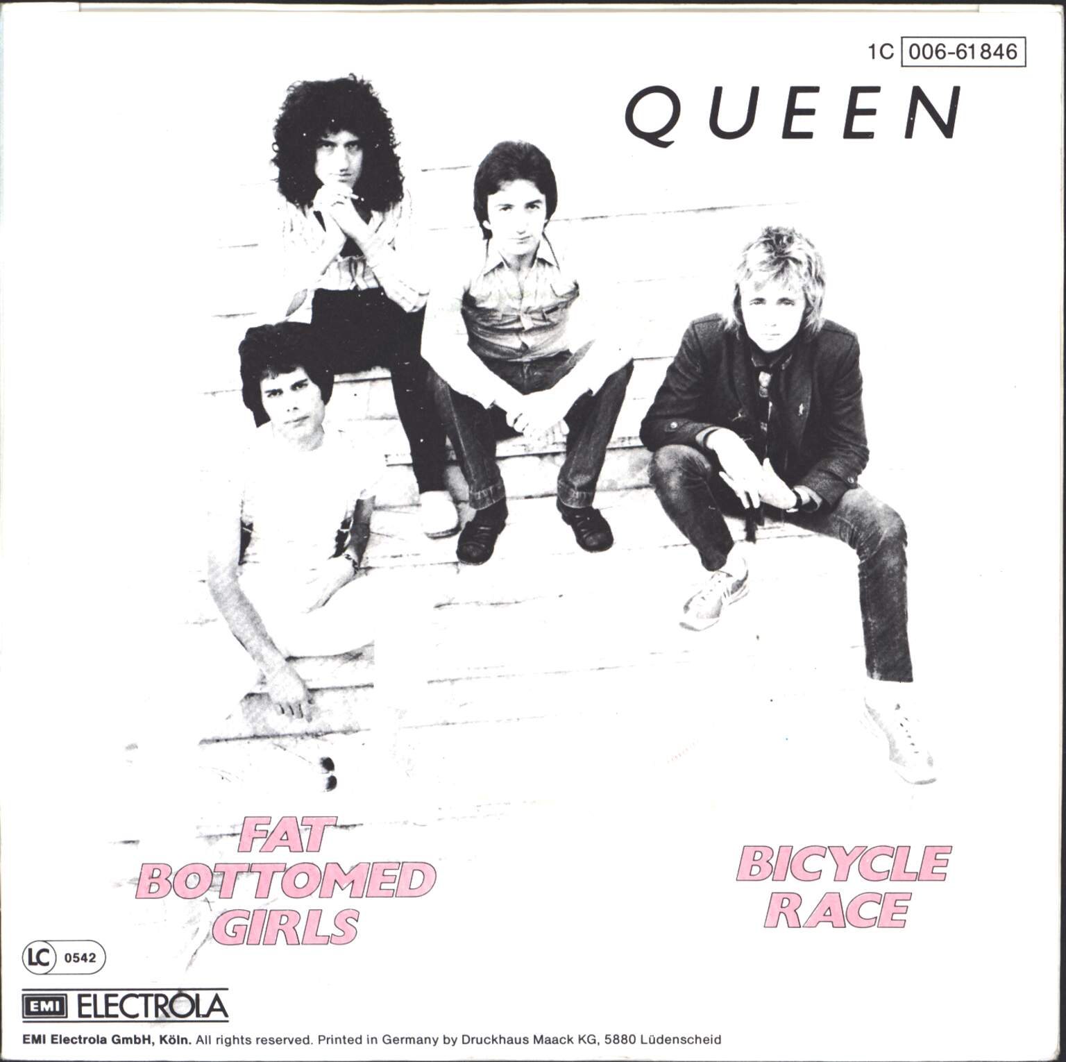Queen: Bicycle Race / Fat Bottomed Girls, 7" Single (Vinyl)