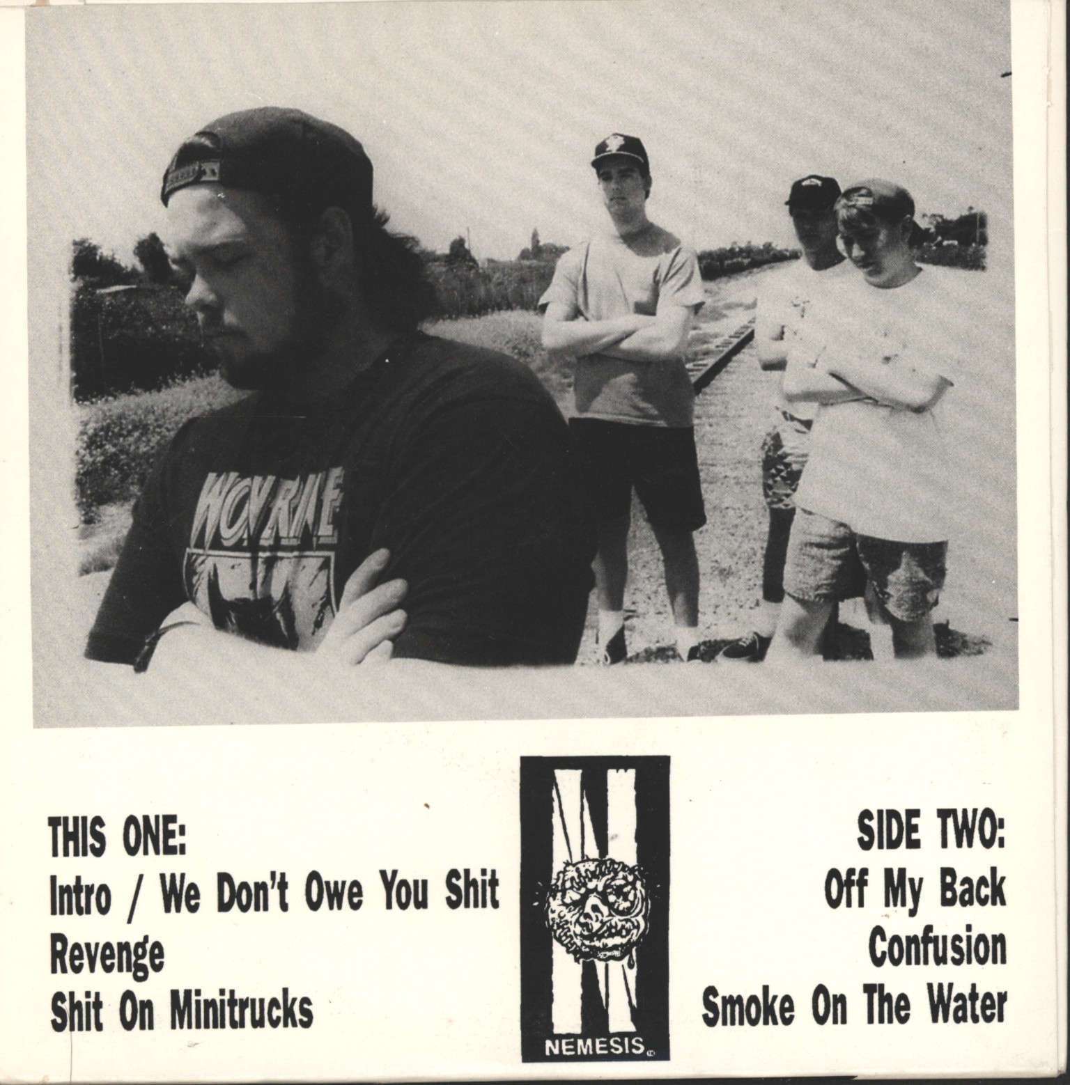 Point Blank: Untitled (We Don't Owe You Shit), 7" Single (Vinyl)