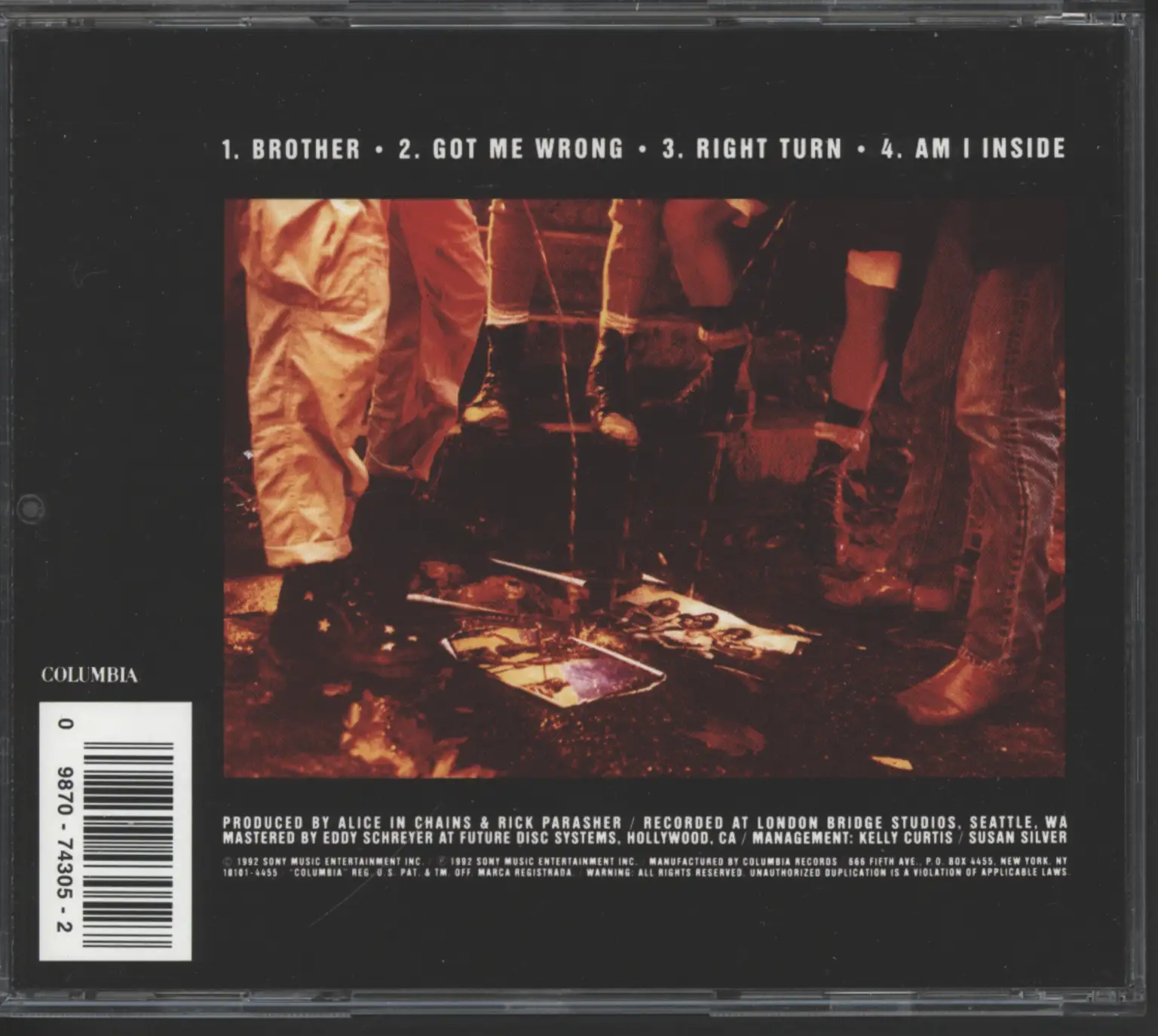 Alice in Chains: Sap, Mini CD