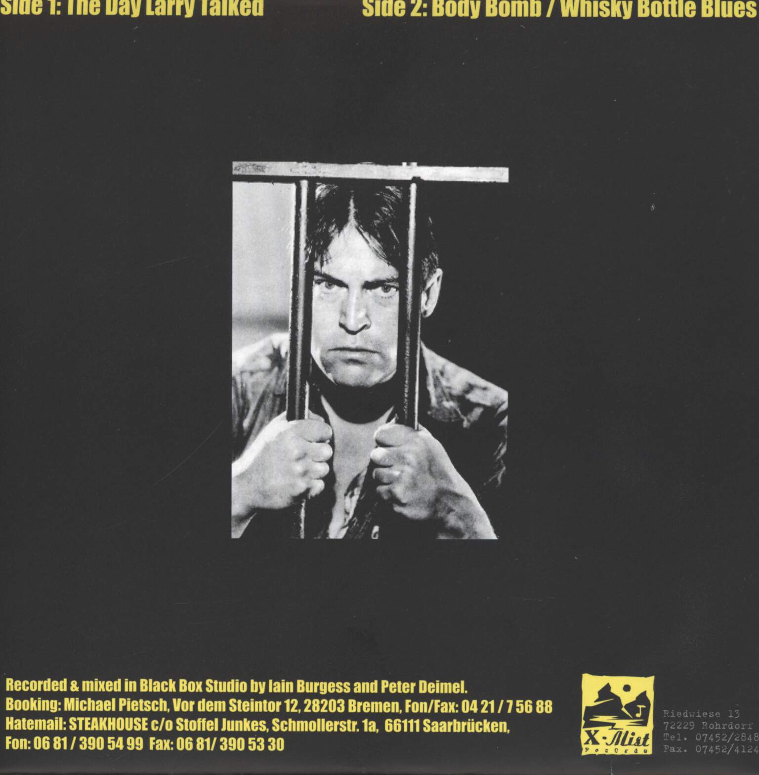 Steakknife: The Day Larry Talked, 7" Single (Vinyl)