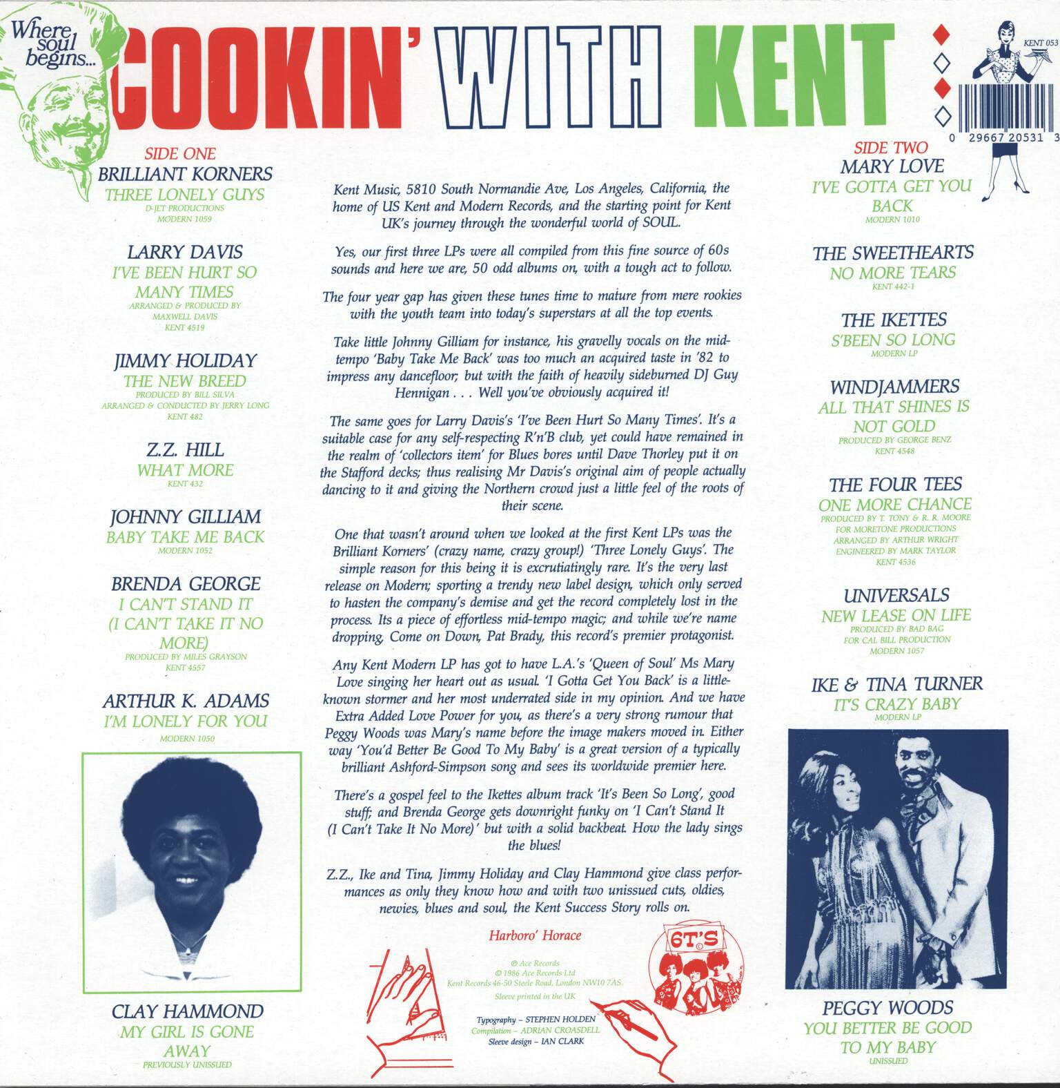 Various: Cookin' With Kent, LP (Vinyl)