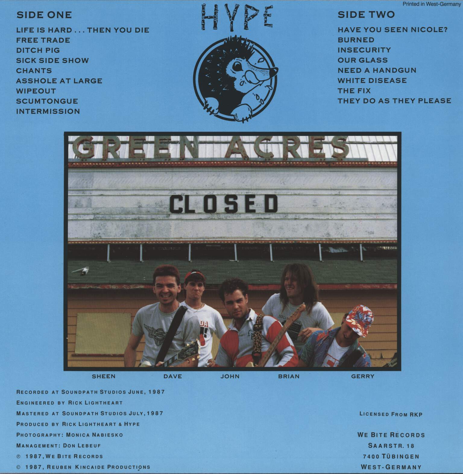 Hype: Burned, LP (Vinyl)