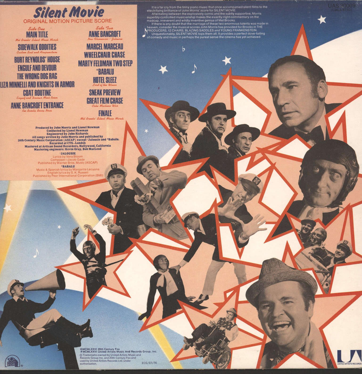 John Morris: Silent Movie (Original Motion Picture Score), LP (Vinyl)
