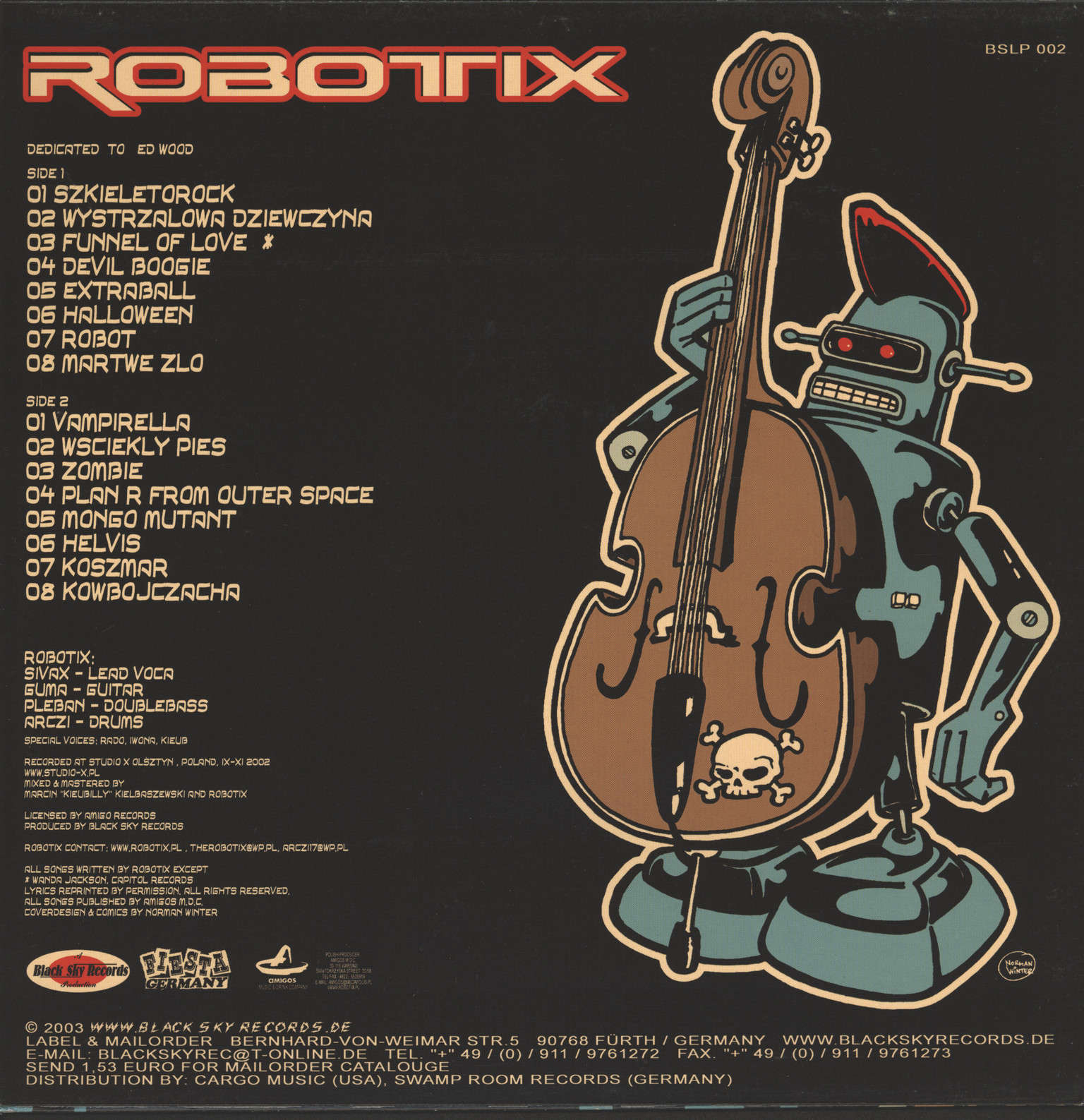 Robotix: Kosmiczna Odyseja Helvisa, 1×LP (Vinyl)