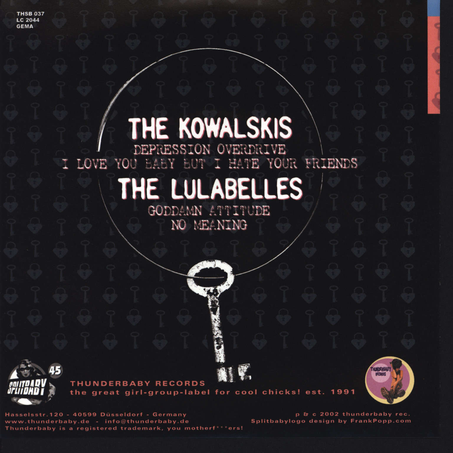 Kowalskis: Splitbaby 45 Volume One - Fresh And Sweet, 1×7" Single (Vinyl)