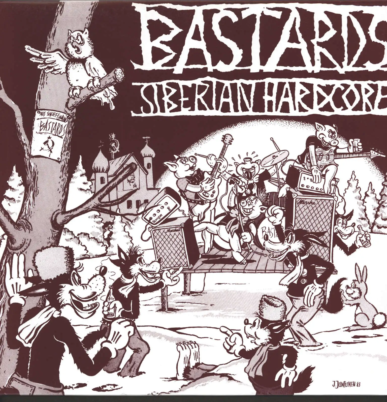 Bastards: Siberian Hardcore, 1×LP (Vinyl)