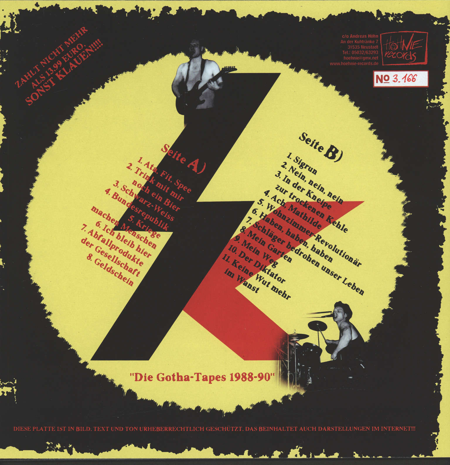 Schleim-Keim: Nichts Gewonnen, Nichts Verloren Vol. 2, 1×LP (Vinyl)