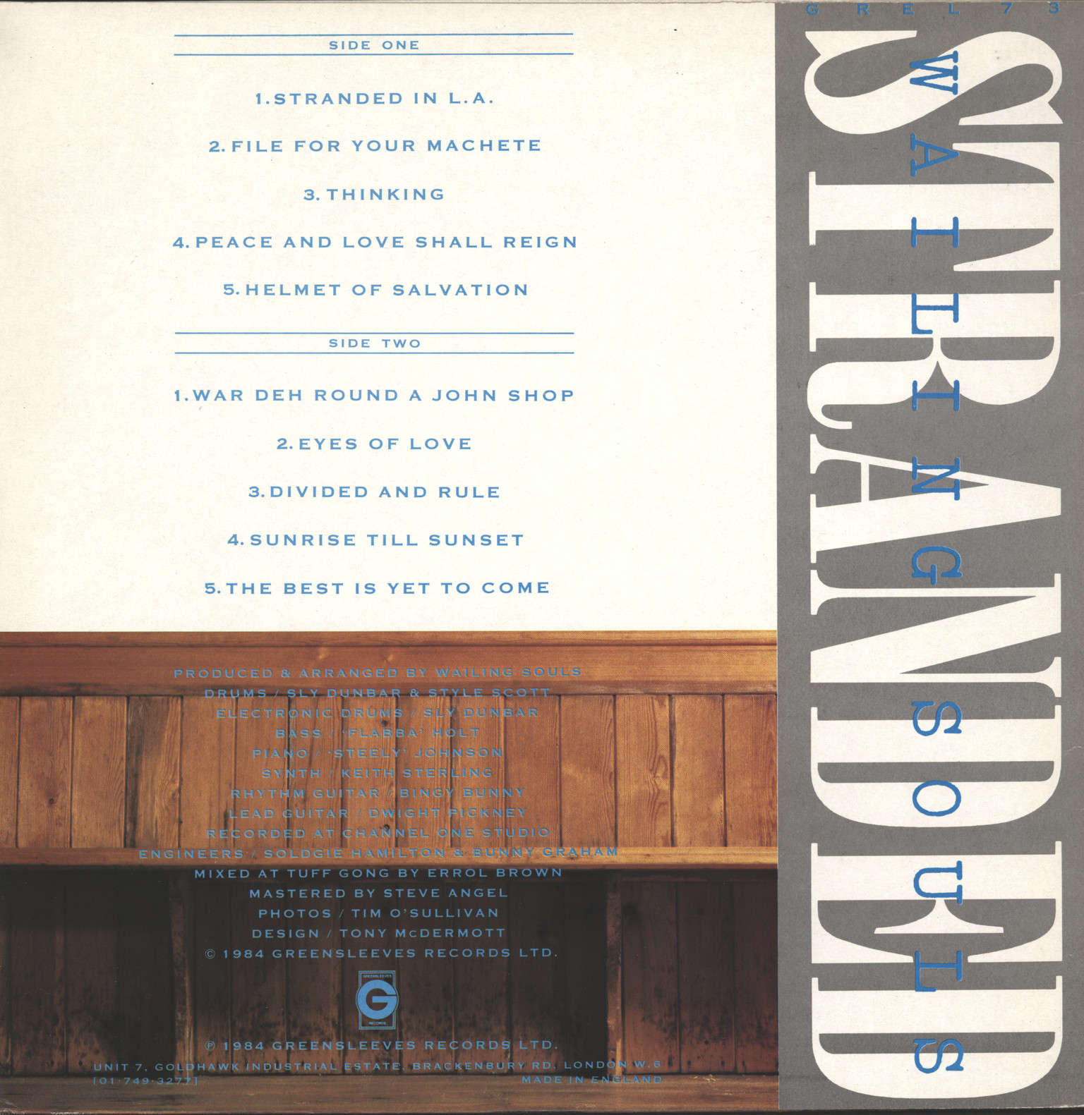 Wailing Souls: Stranded, 1×LP (Vinyl)