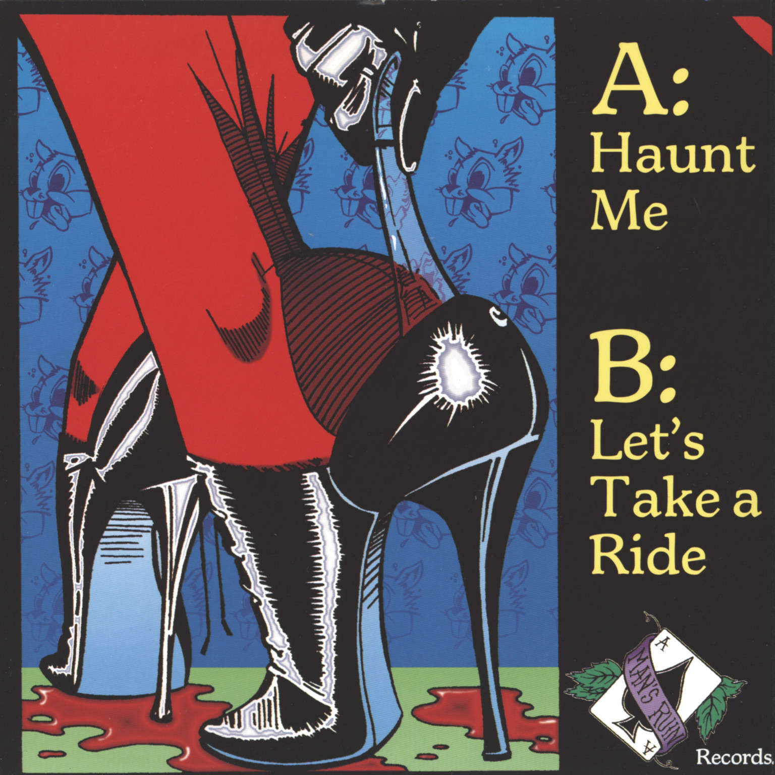 Blag Dahlia: Haunt Me, 1×7" Single (Vinyl)