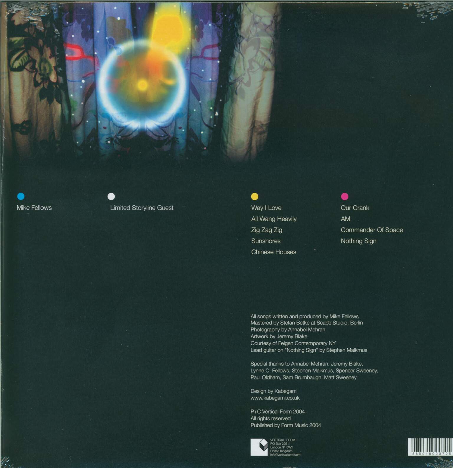 Mike Fellows: Limited Storyline Guest, 1×LP (Vinyl)